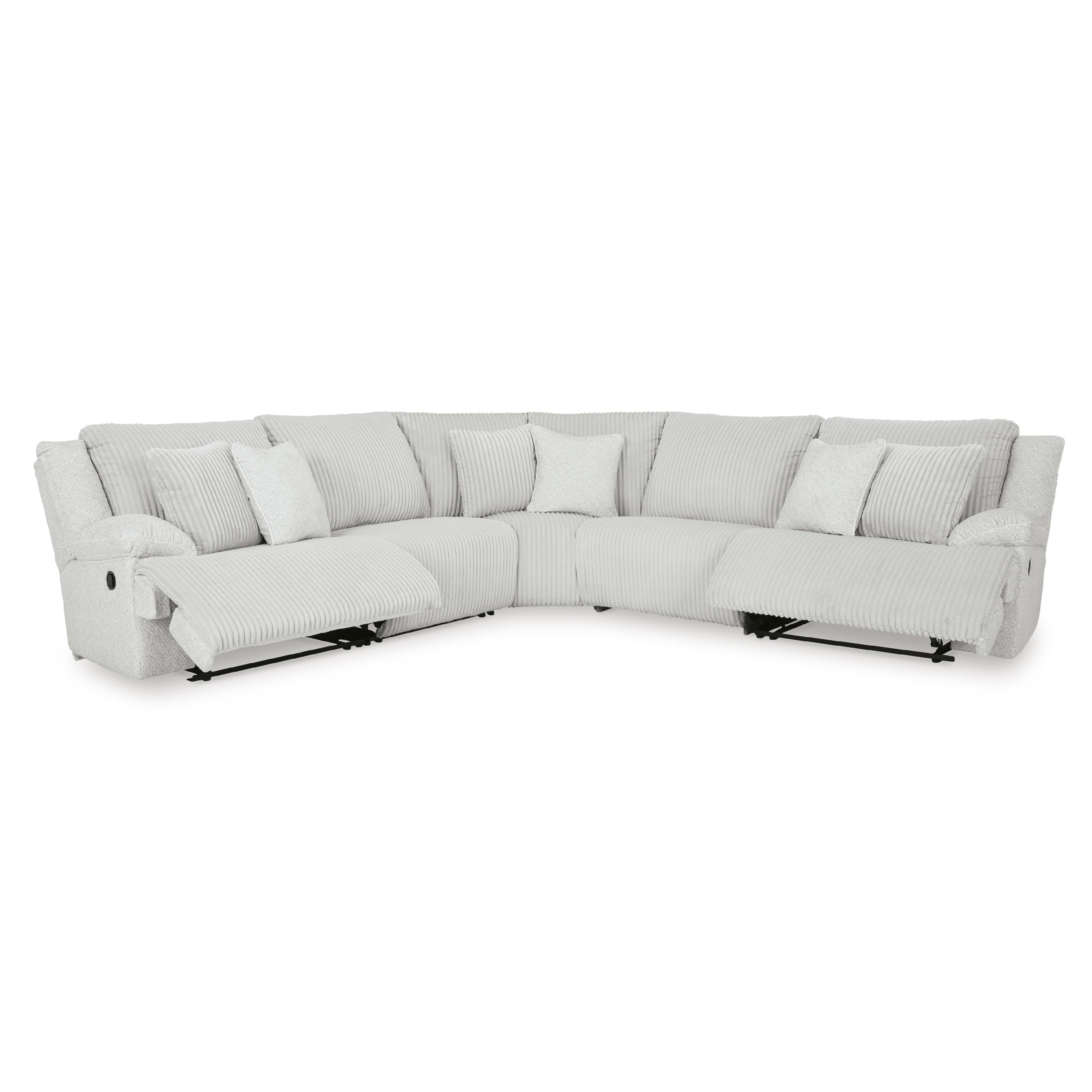 Signature Design by Ashley Top Tier 92706S3 5 pc Reclining Sectional - Image 2