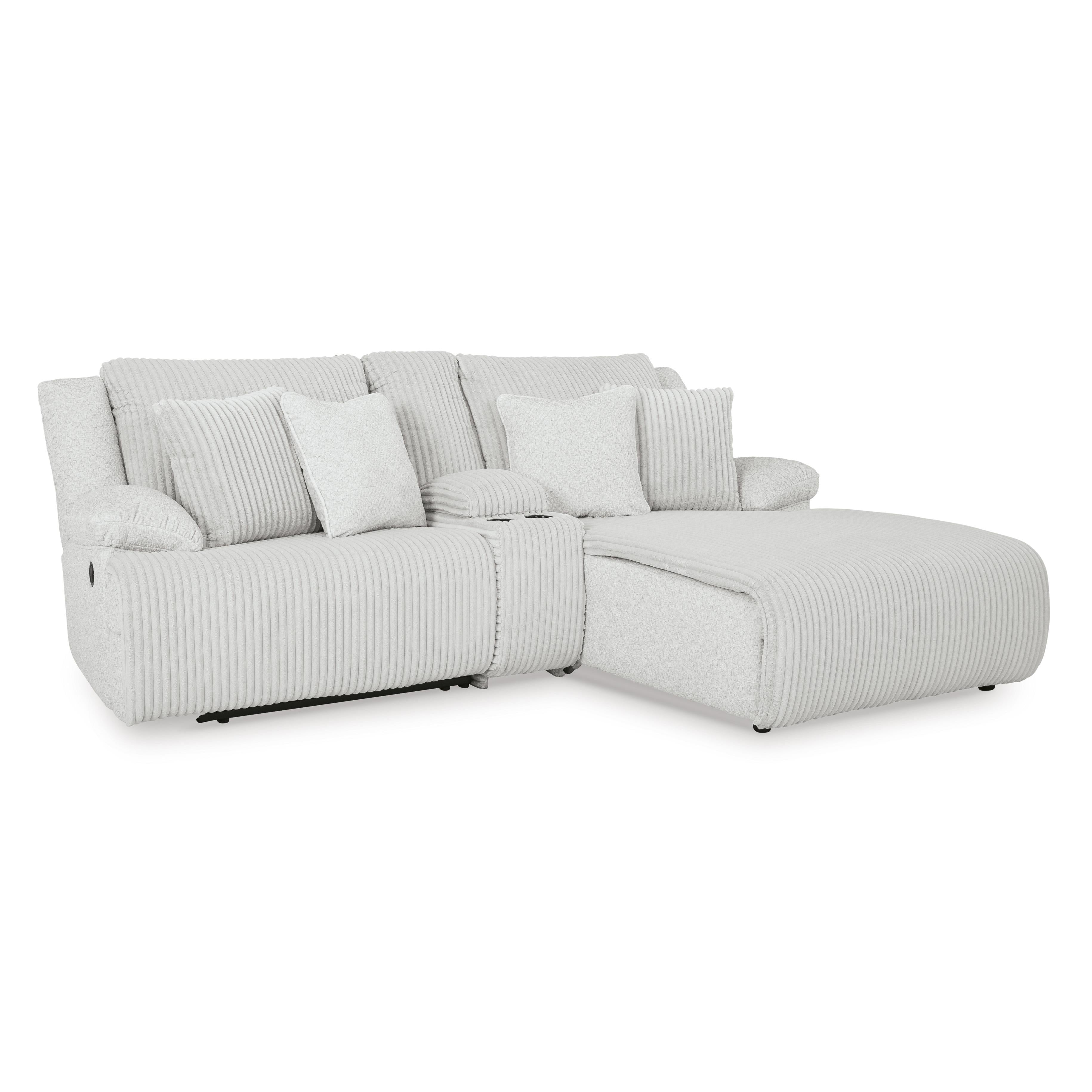 Signature Design by Ashley Top Tier 92706S4 3 pc Reclining Sectional Sofa with Chaise - Image 1
