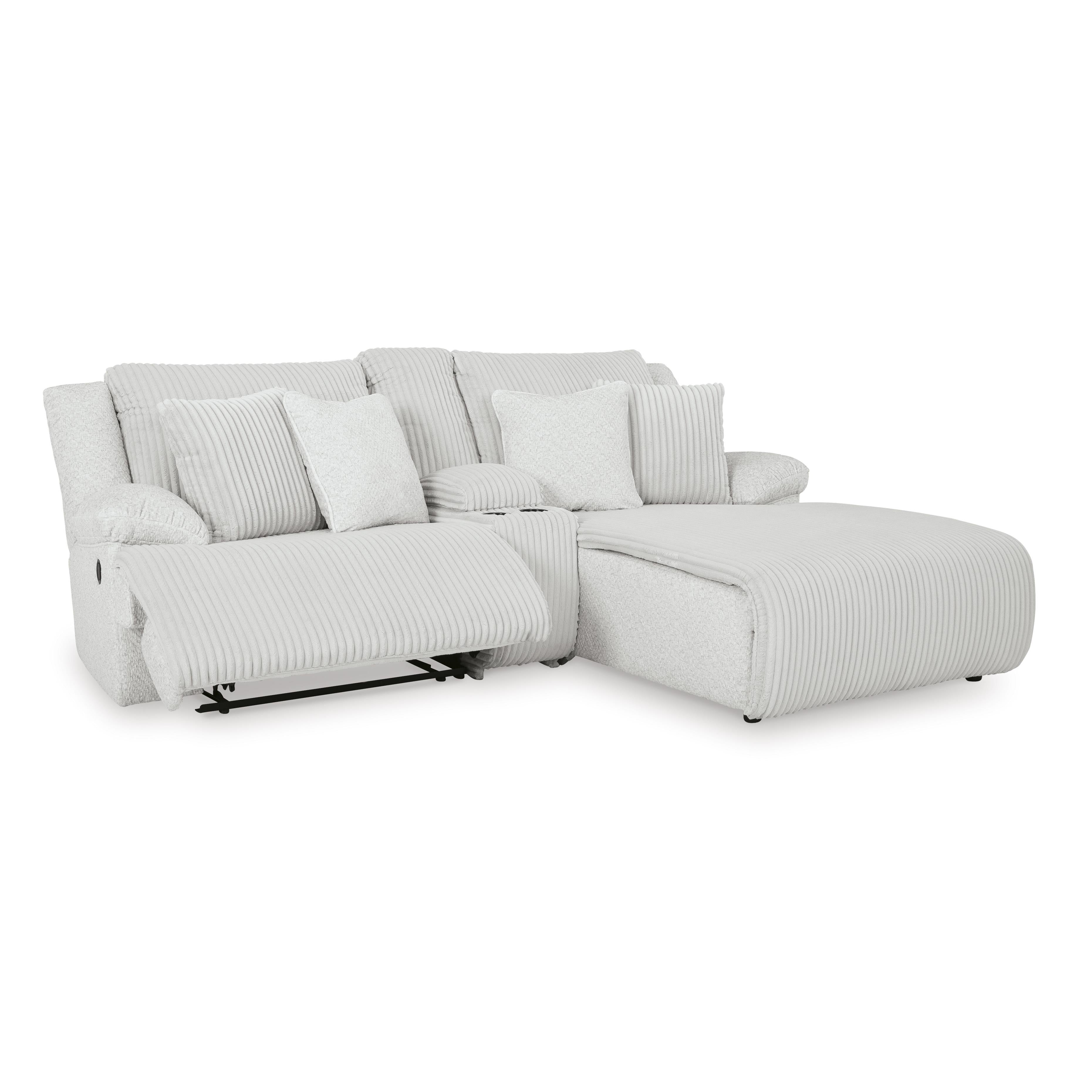 Signature Design by Ashley Top Tier 92706S4 3 pc Reclining Sectional Sofa with Chaise - Image 2