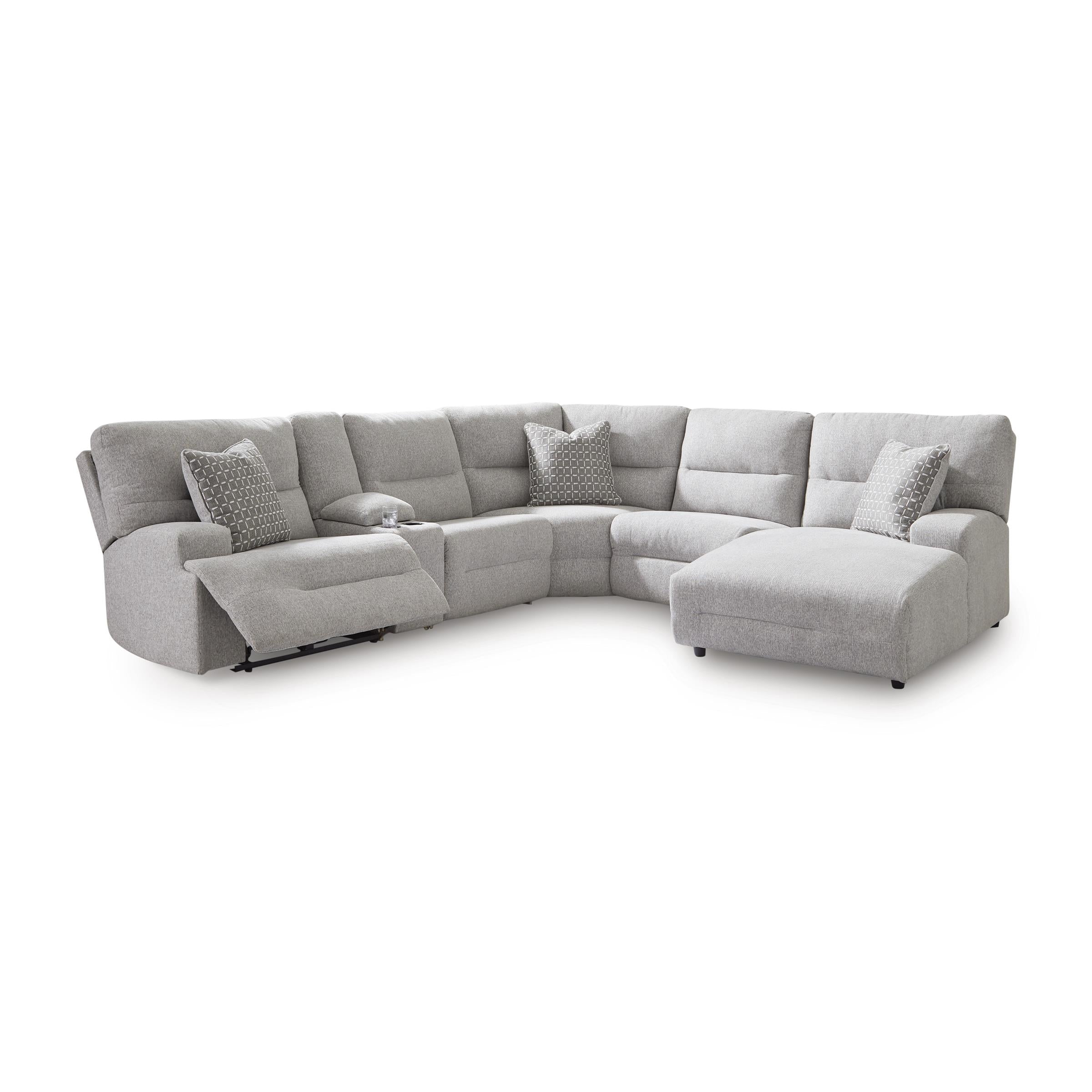 Signature Design by Ashley Acklen Place 93605S1 6 pc Power Reclining Sectional with Chaise - Image 1