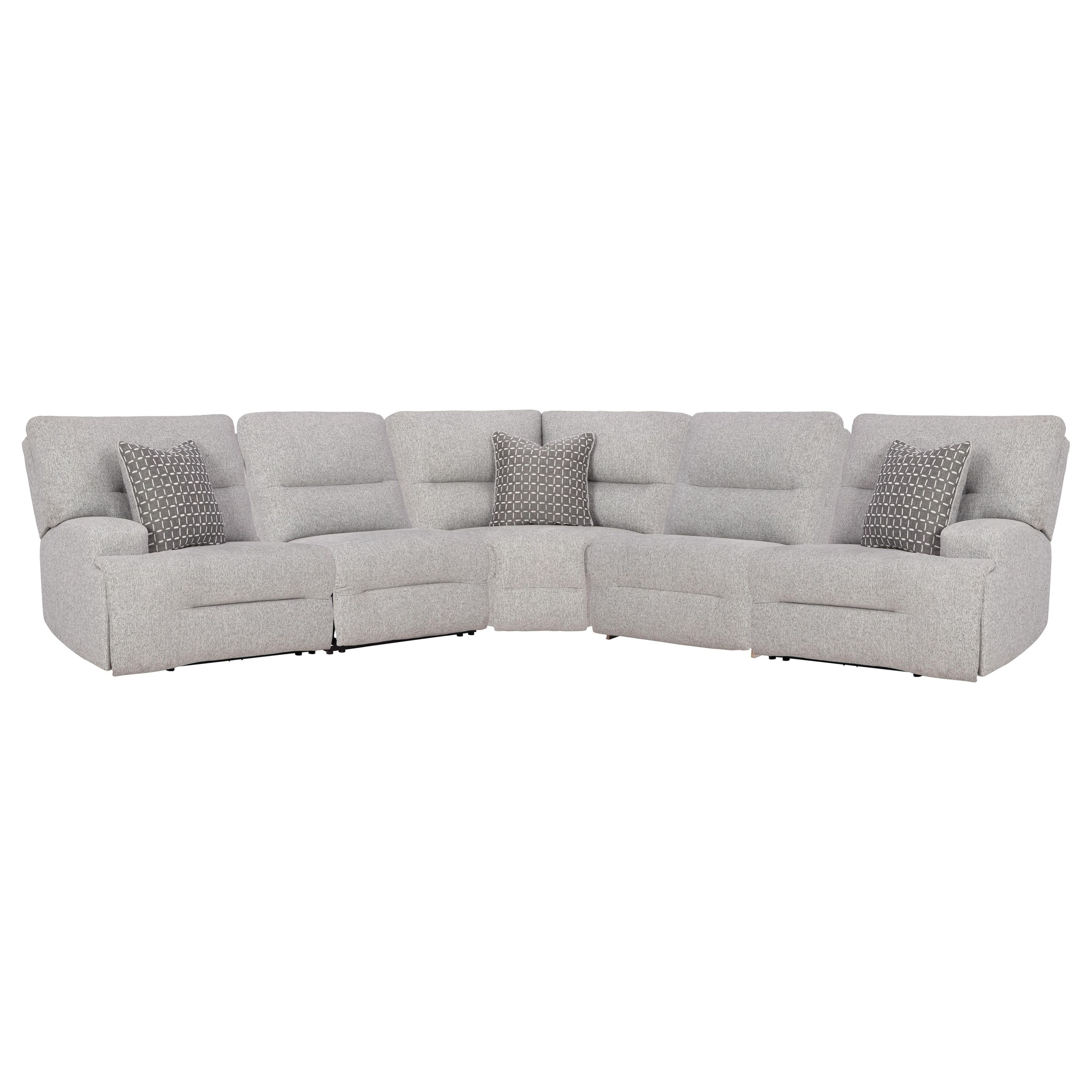 Signature Design by Ashley Acklen Place 93605S3 5 pc Power Reclining Sectional - Image 1