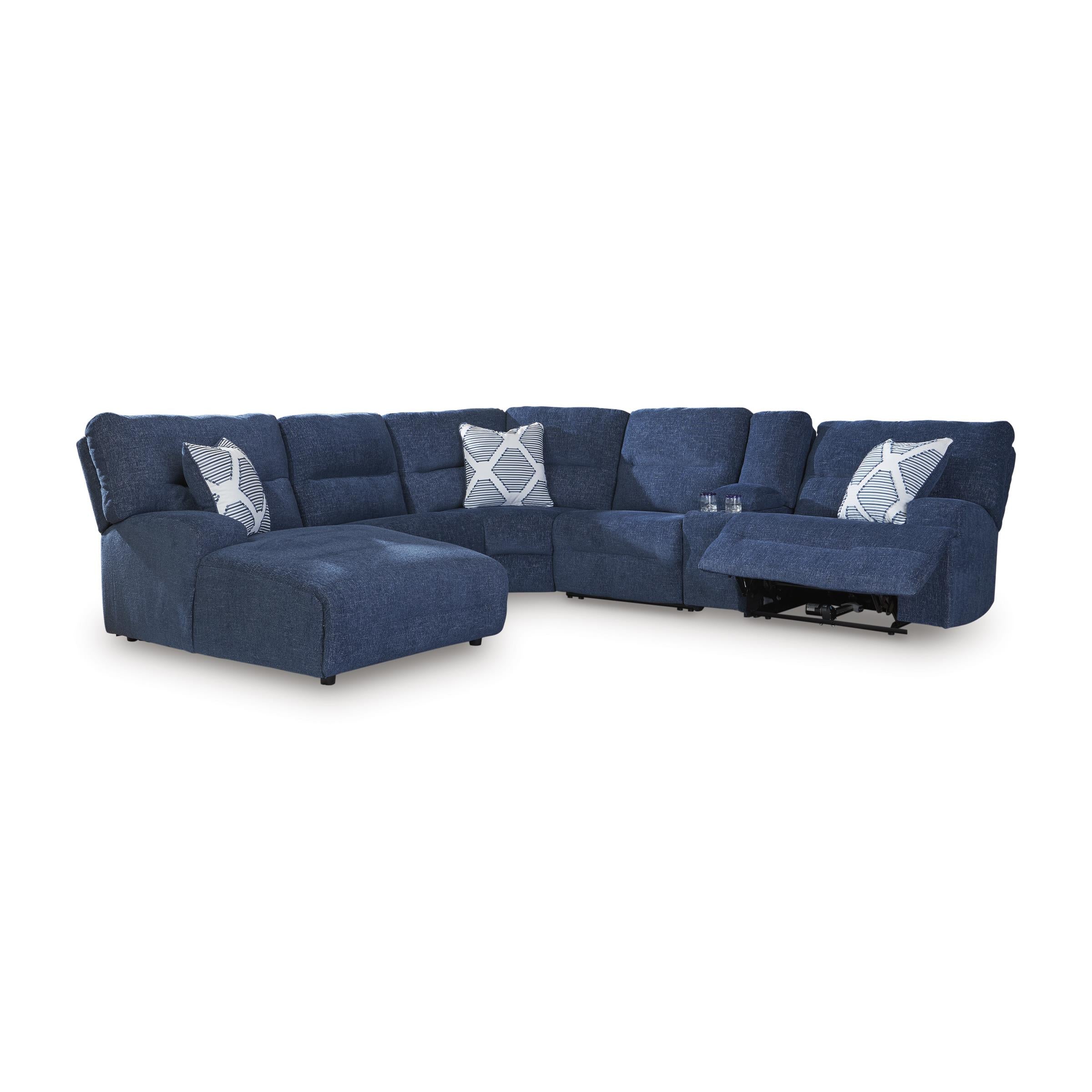 Signature Design by Ashley Acklen Place 93607S2 6 pc Power Reclining Sectional with Chaise - Image 1