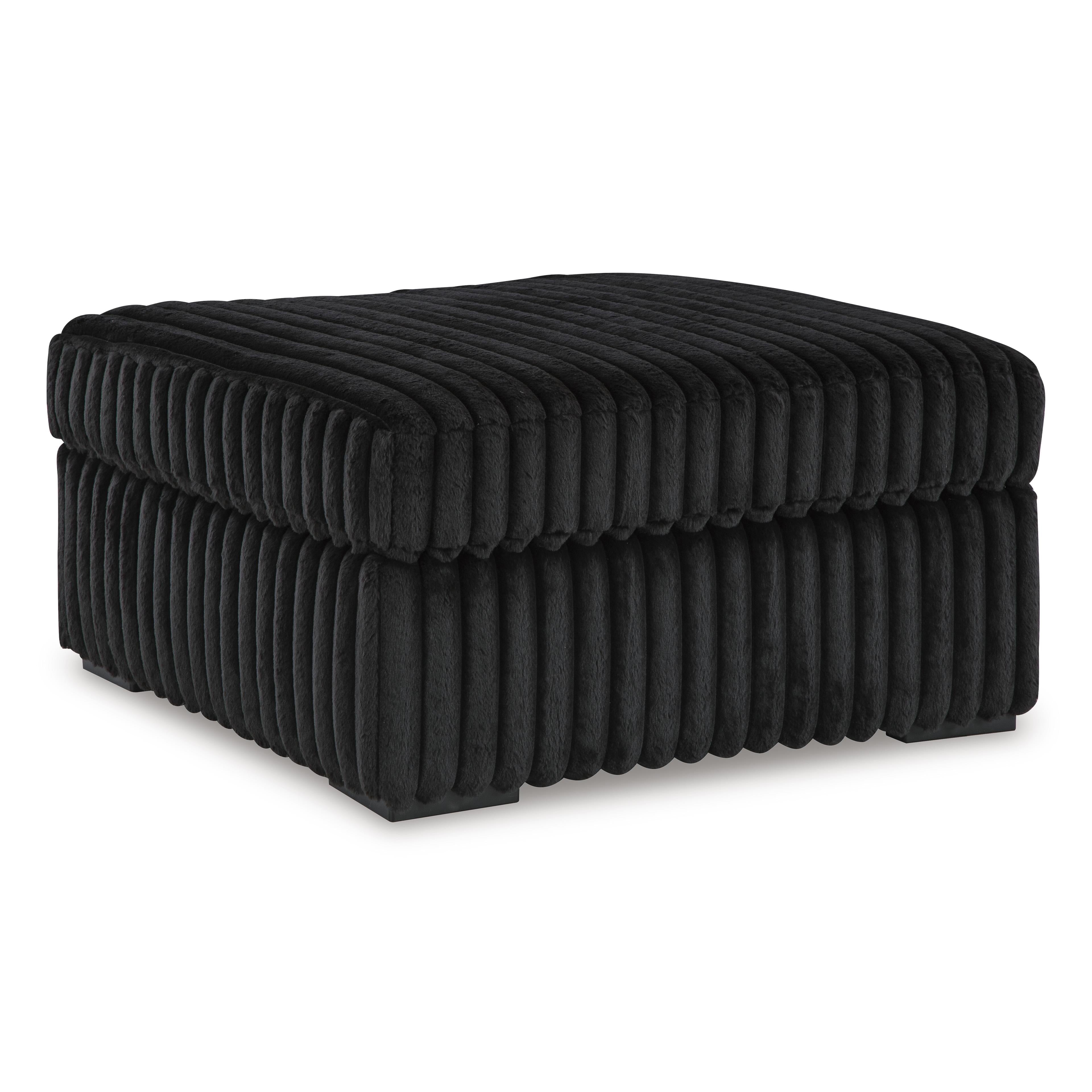 Signature Design by Ashley Midnight-Madness 9810308 Oversized Accent Ottoman - Image 1
