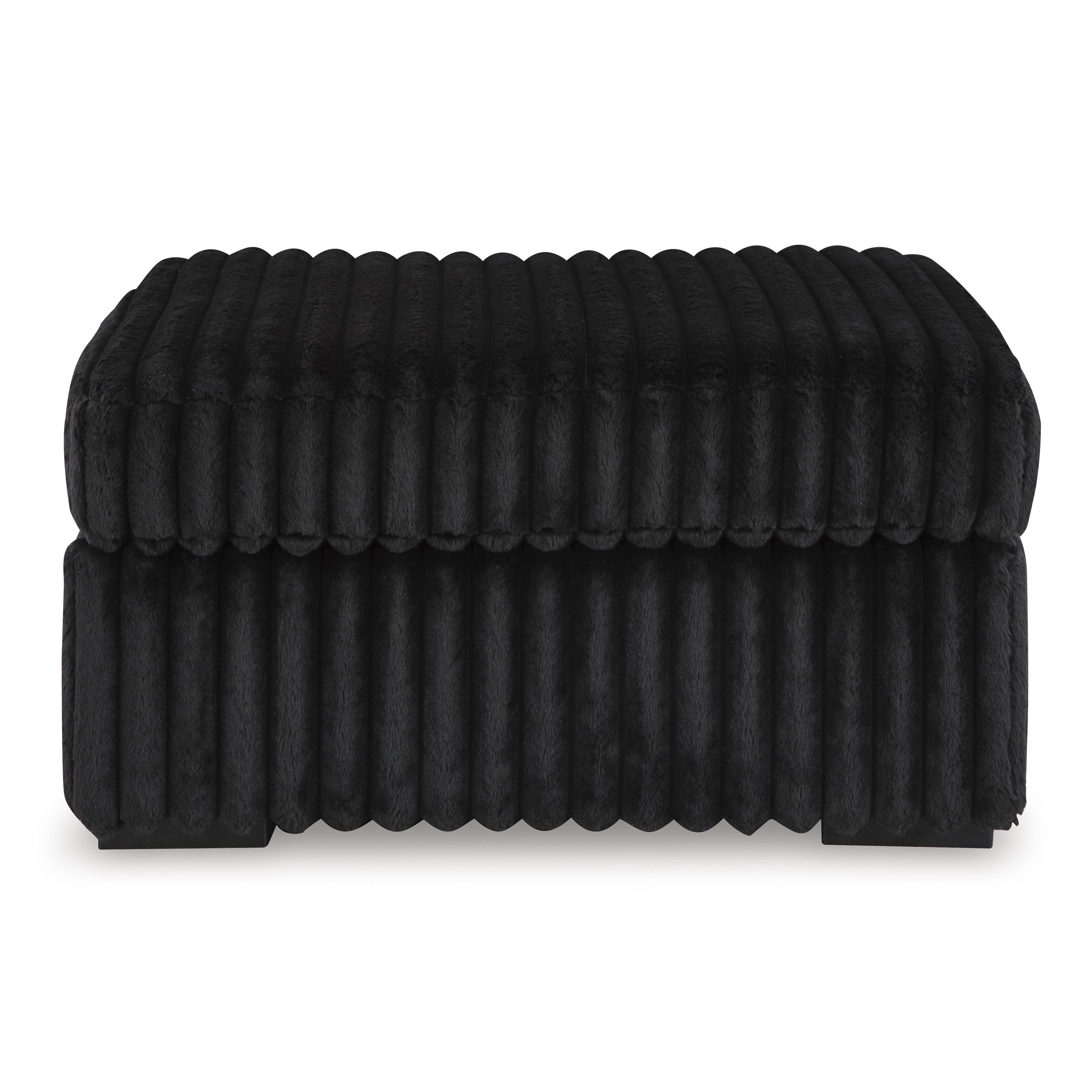 Signature Design by Ashley Midnight-Madness 9810308 Oversized Accent Ottoman - Image 2