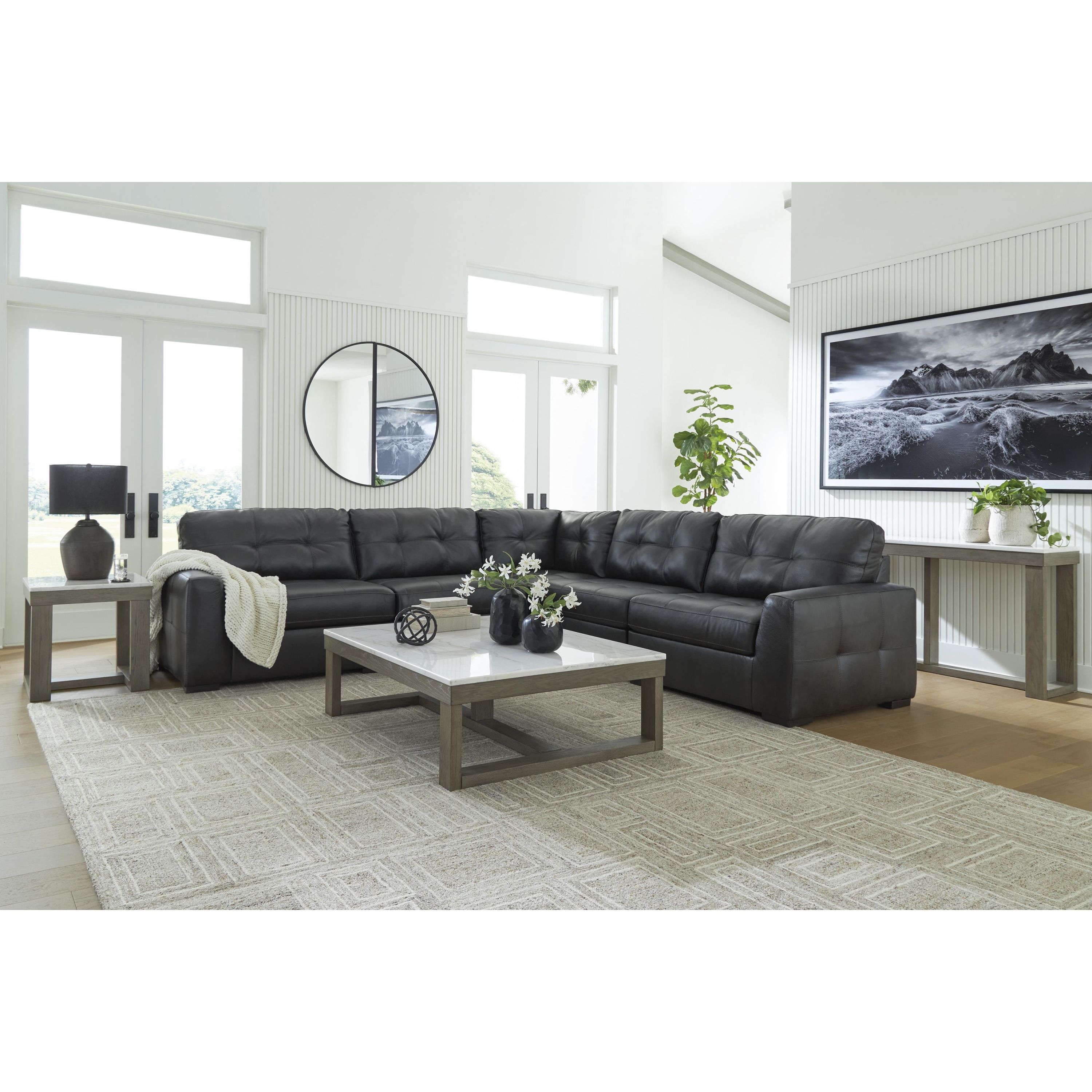 Signature Design by Ashley Brindley Pier 99503S3 5 pc Sectional - Image 3