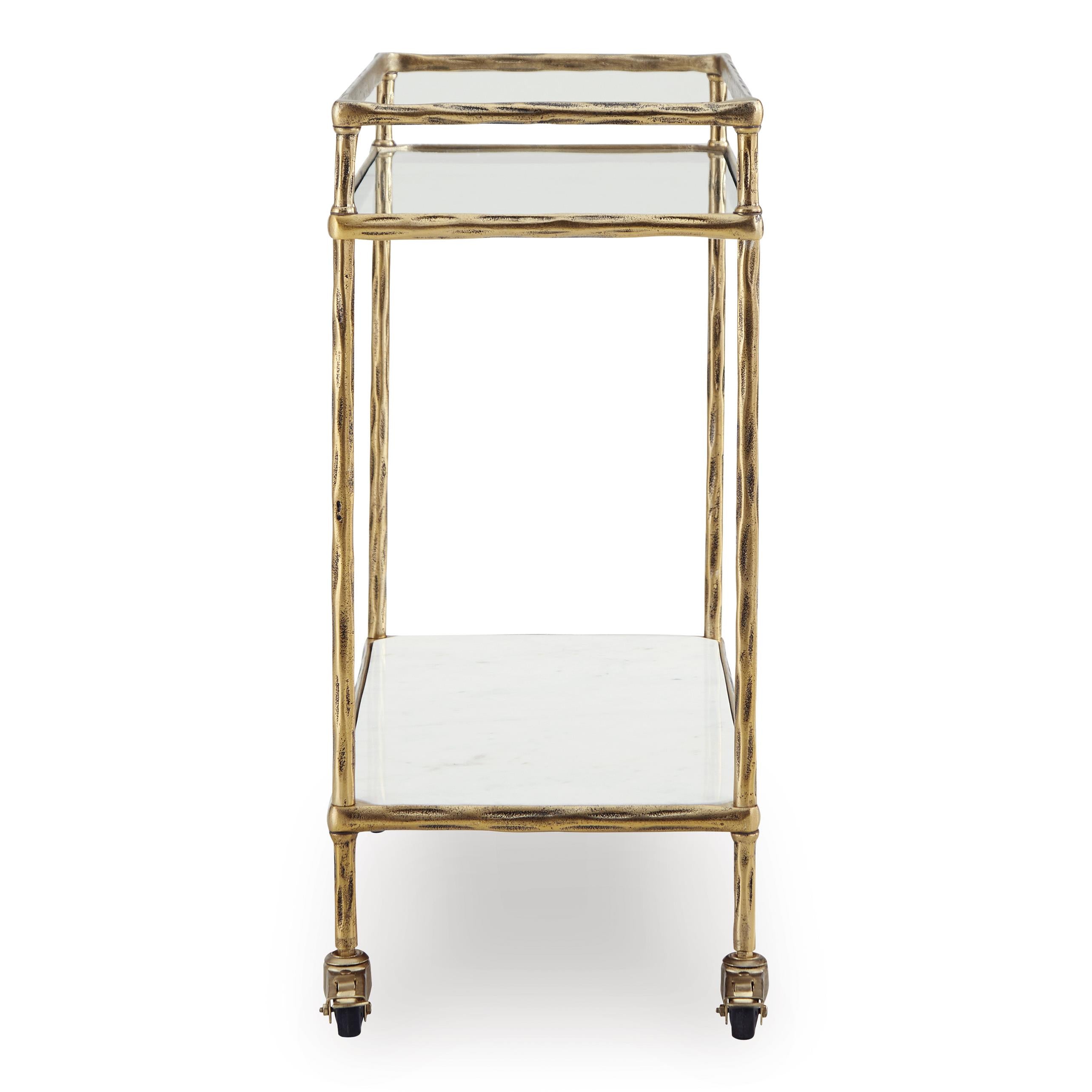 Signature Design by Ashley Plattfield A4000625 Bar Cart - Image 3