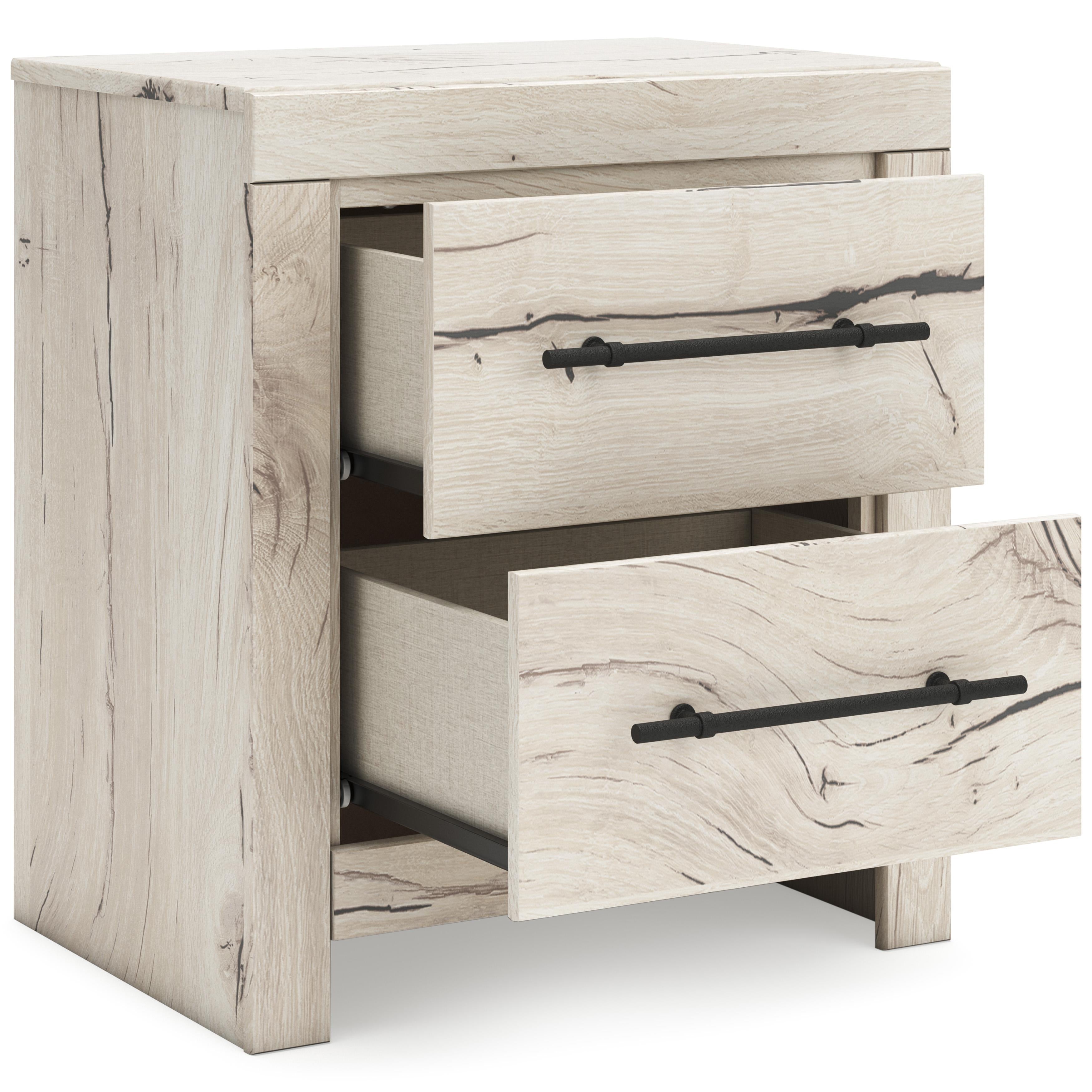 Benchcraft Lawroy B2310-92 Two Drawer Night Stand - Image 2