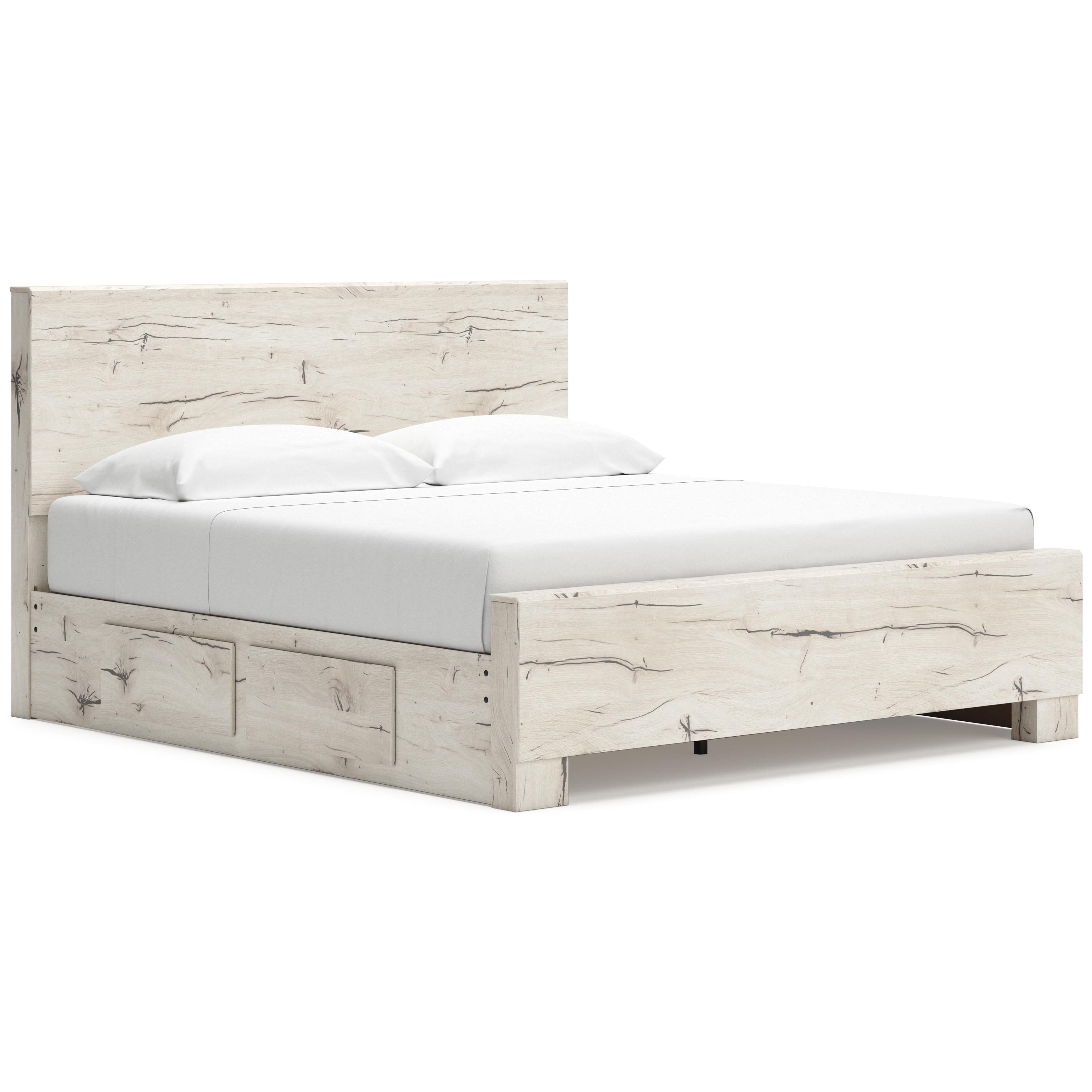 Signature Design by Ashley Lawroy B2310B13 King Panel Bed with Storage - Image 1