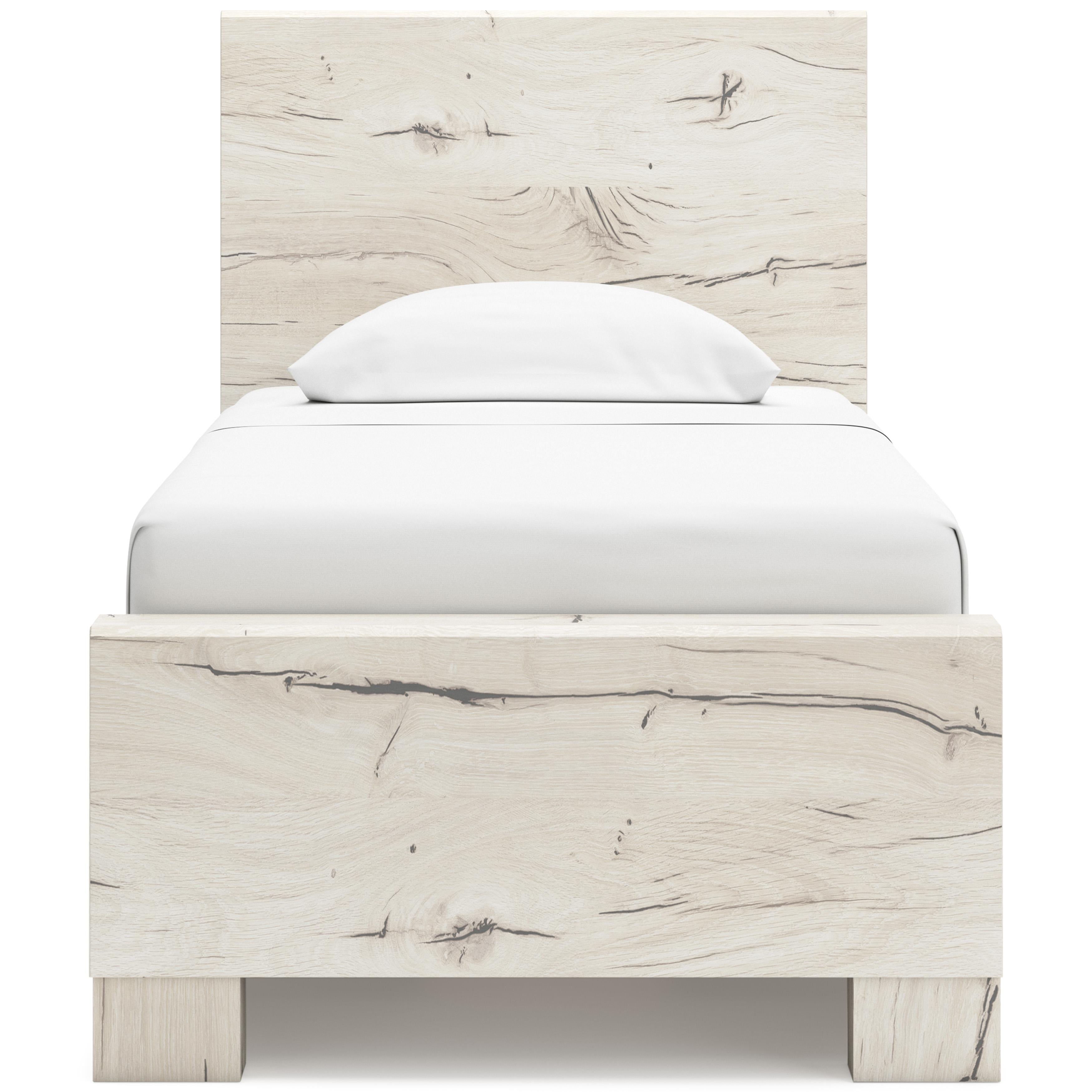 Signature Design by Ashley Lawroy B2310B23 Twin Panel Bed with Storage - Image 3