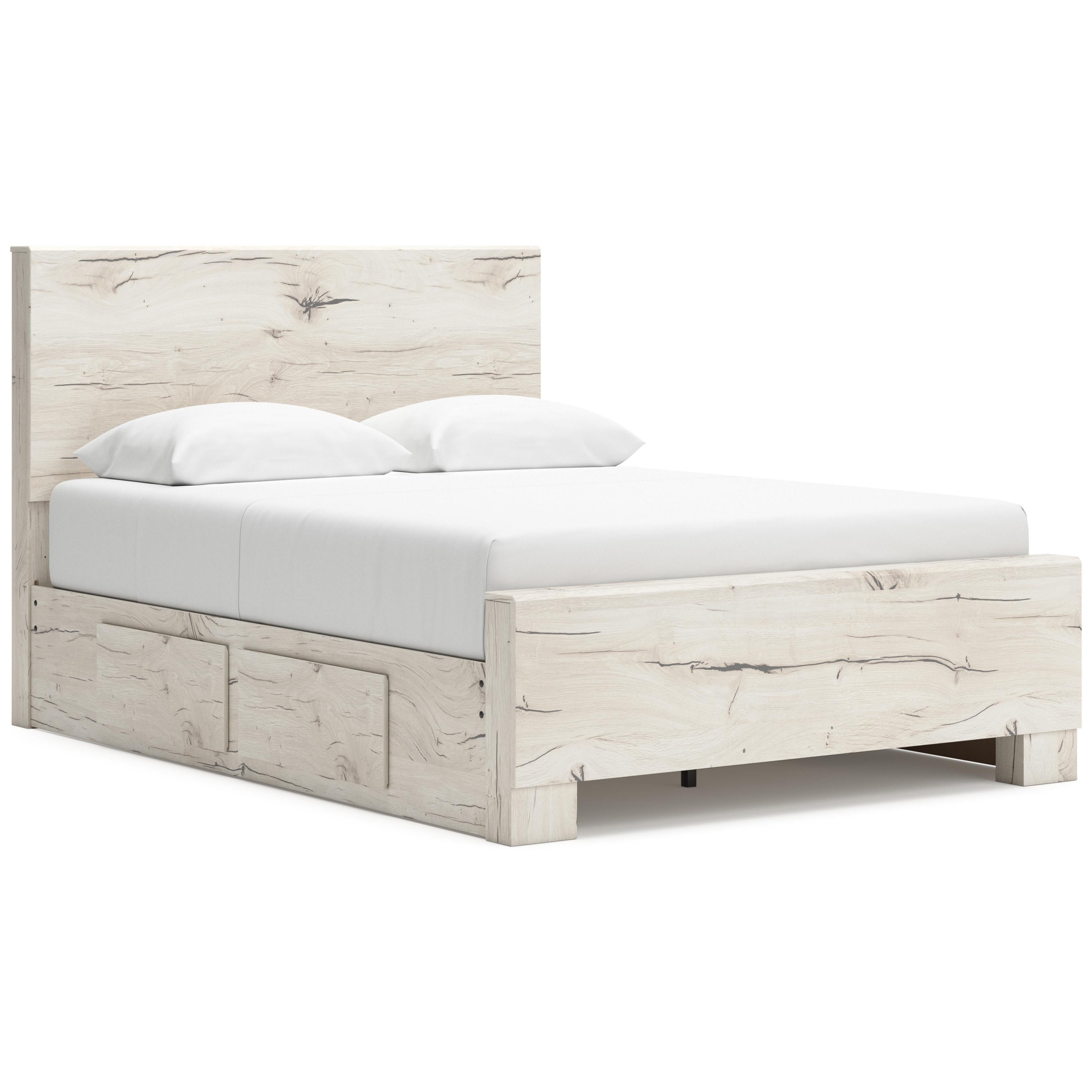 Signature Design by Ashley Lawroy B2310B8 Queen Panel Bed with Storage - Image 1