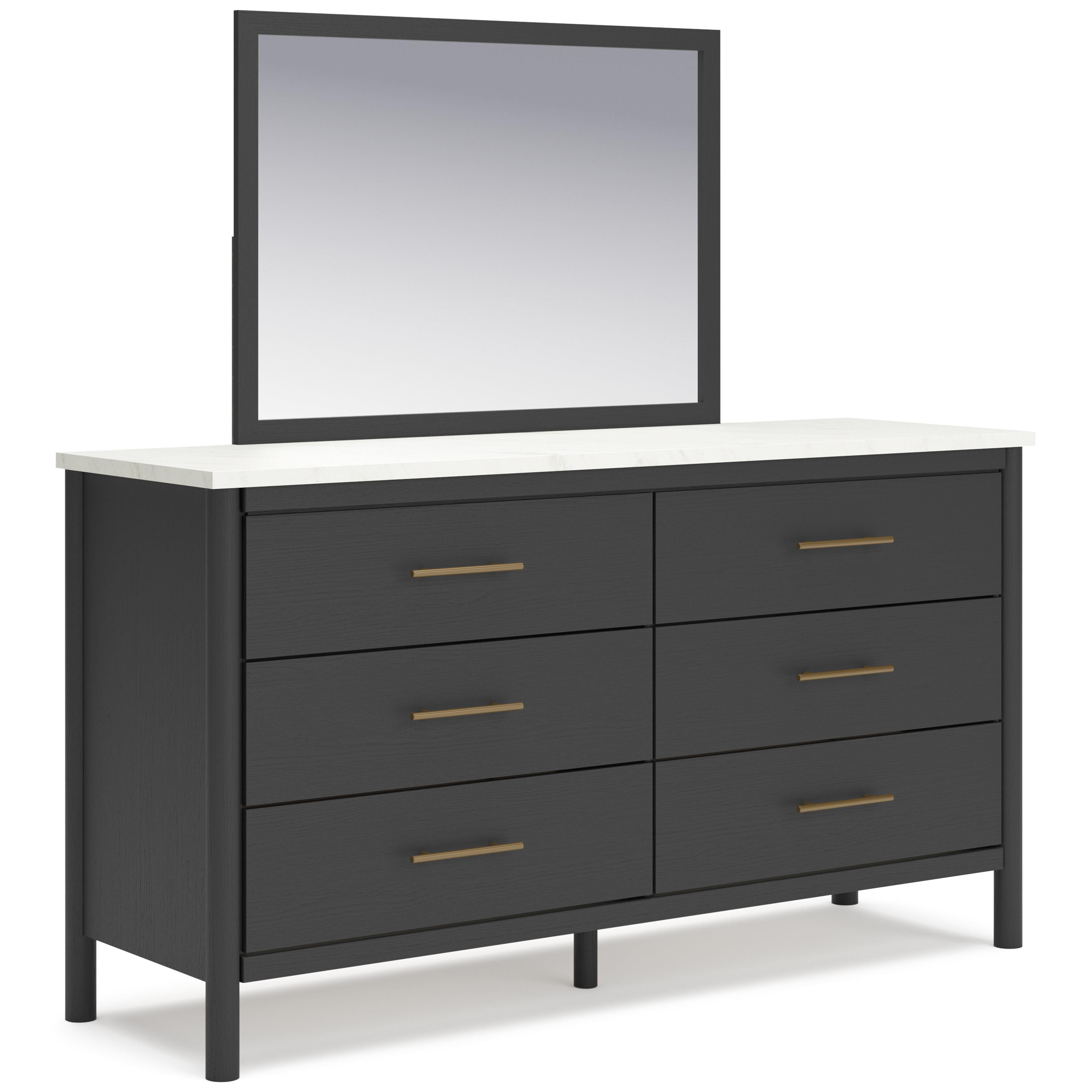 Signature Design by Ashley Cadmori B2616B1 Dresser and Mirror - Image 1