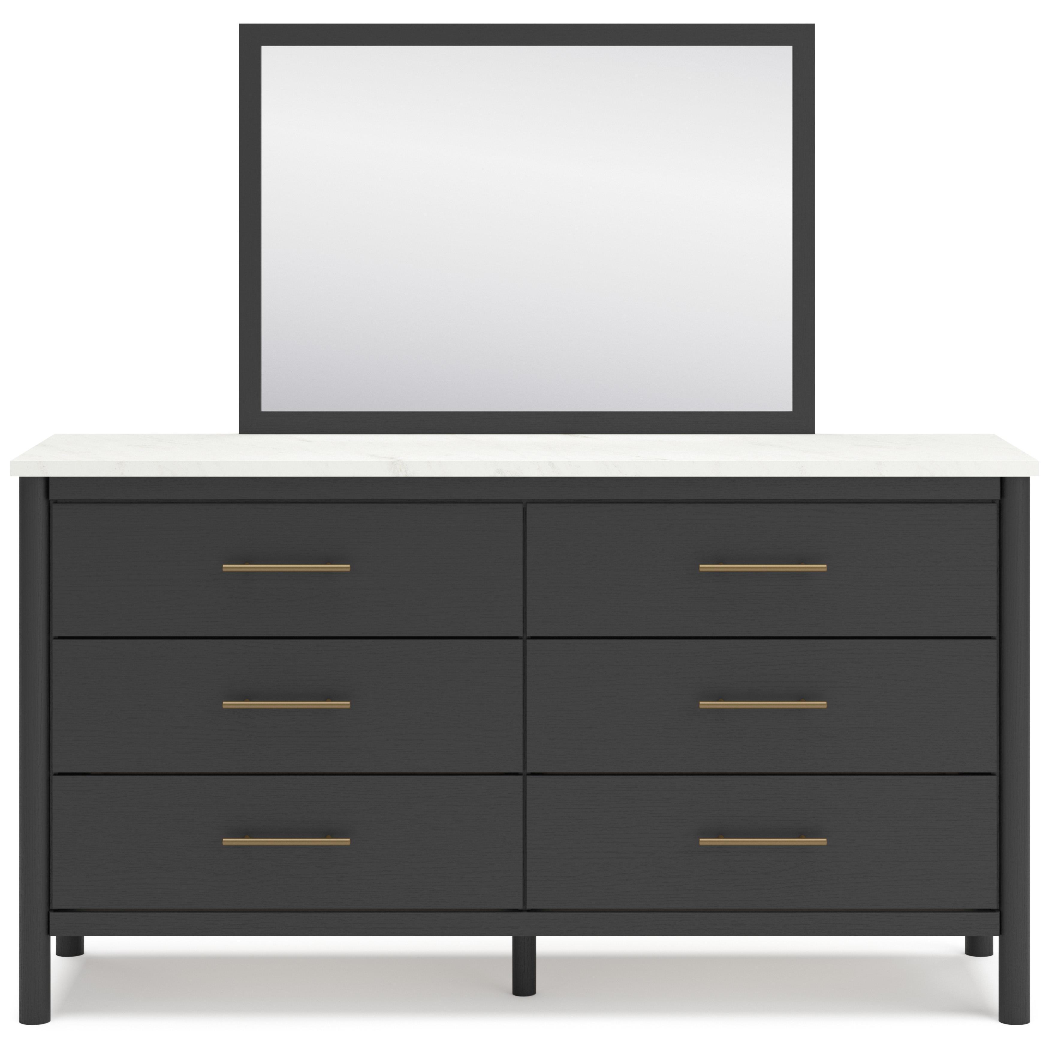Signature Design by Ashley Cadmori B2616B1 Dresser and Mirror - Image 3