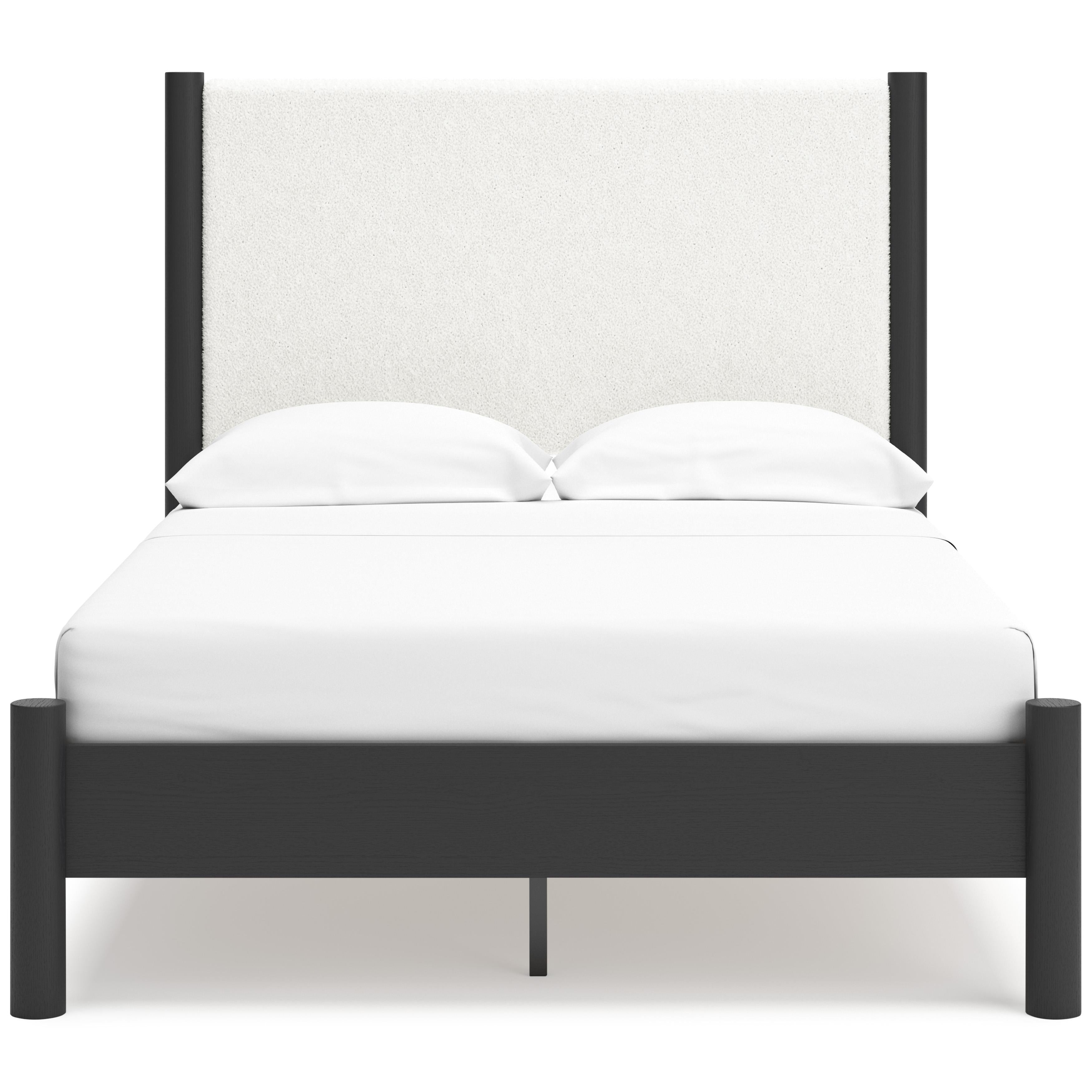 Signature Design by Ashley Cadmori B2616B3 Full Upholstered Panel Bed - Image 2