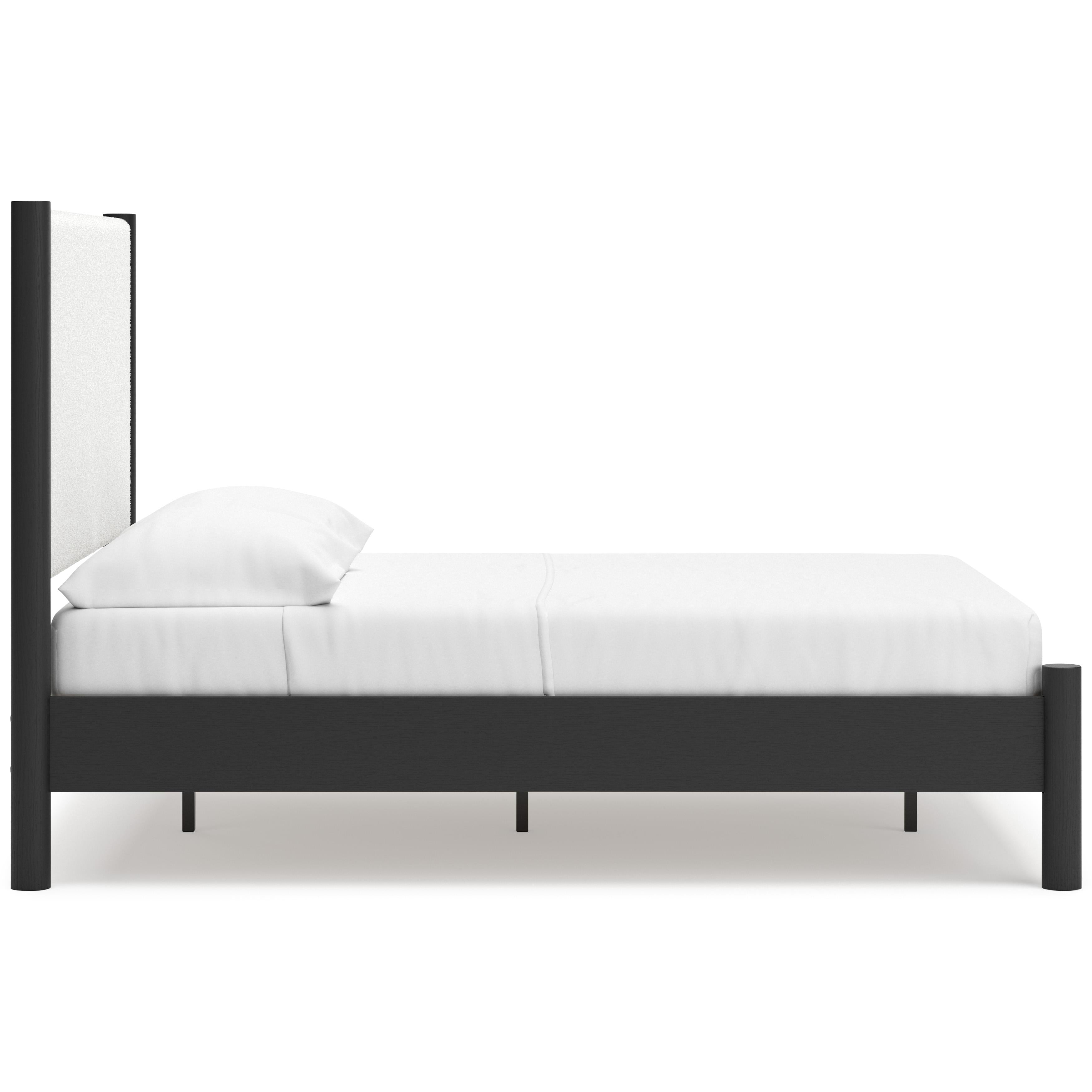 Signature Design by Ashley Cadmori B2616B3 Full Upholstered Panel Bed - Image 3