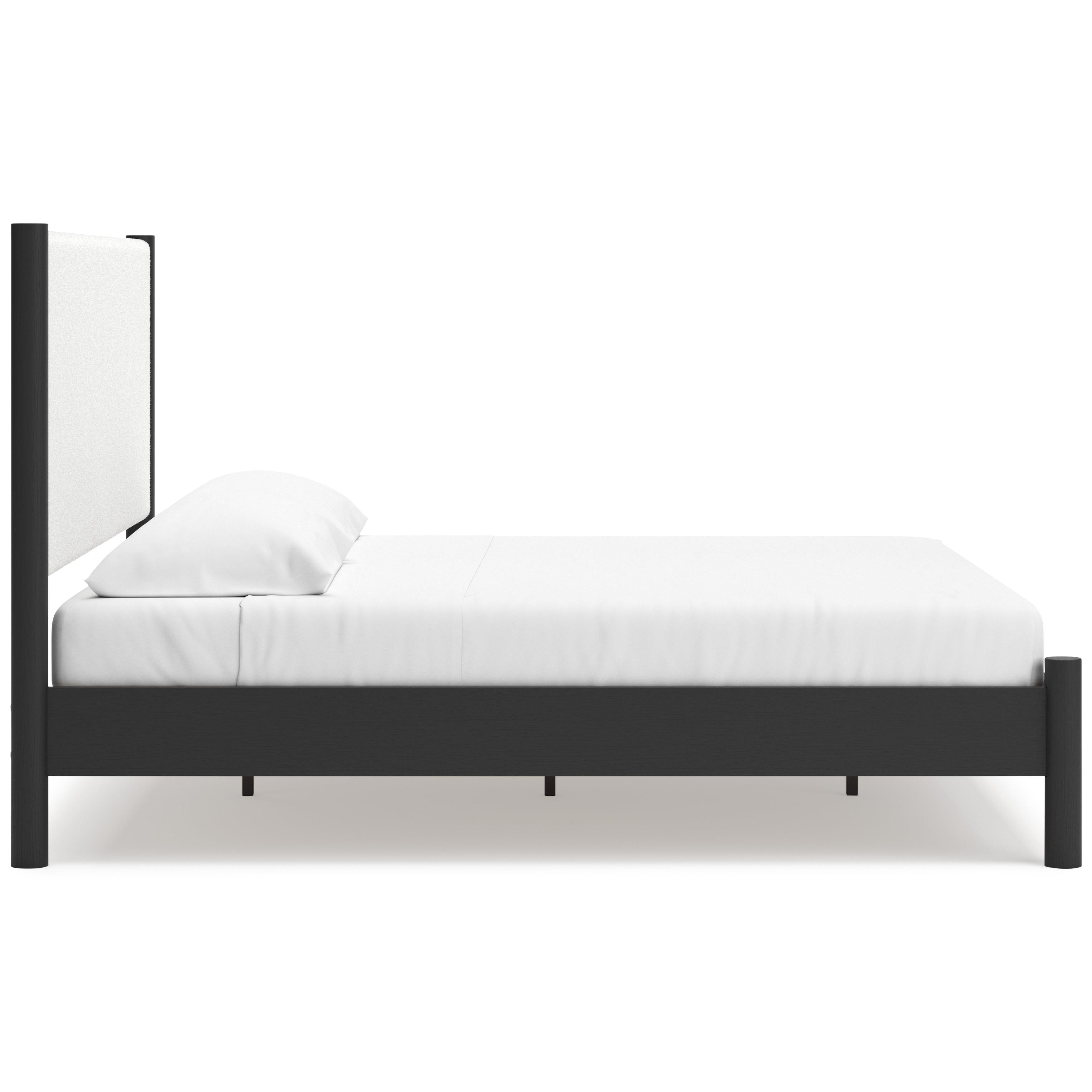 Signature Design by Ashley Cadmori B2616B8 King Upholstered Panel Bed - Image 3