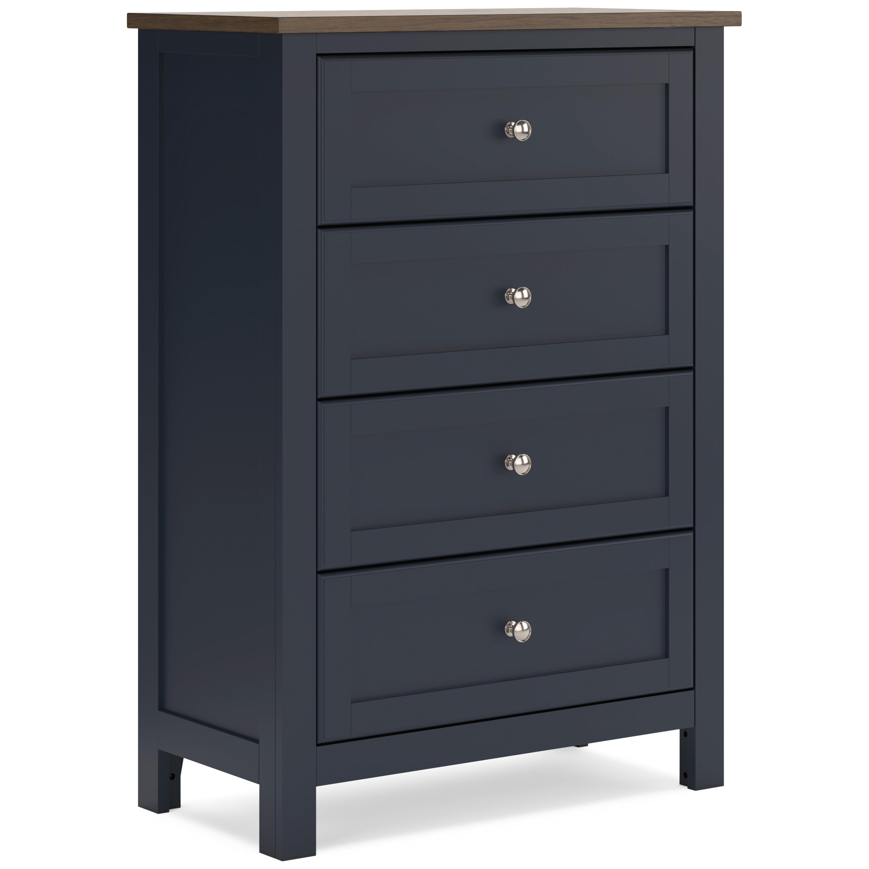 Signature Design by Ashley Landocken B414-45 Four Drawer Chest - Image 1