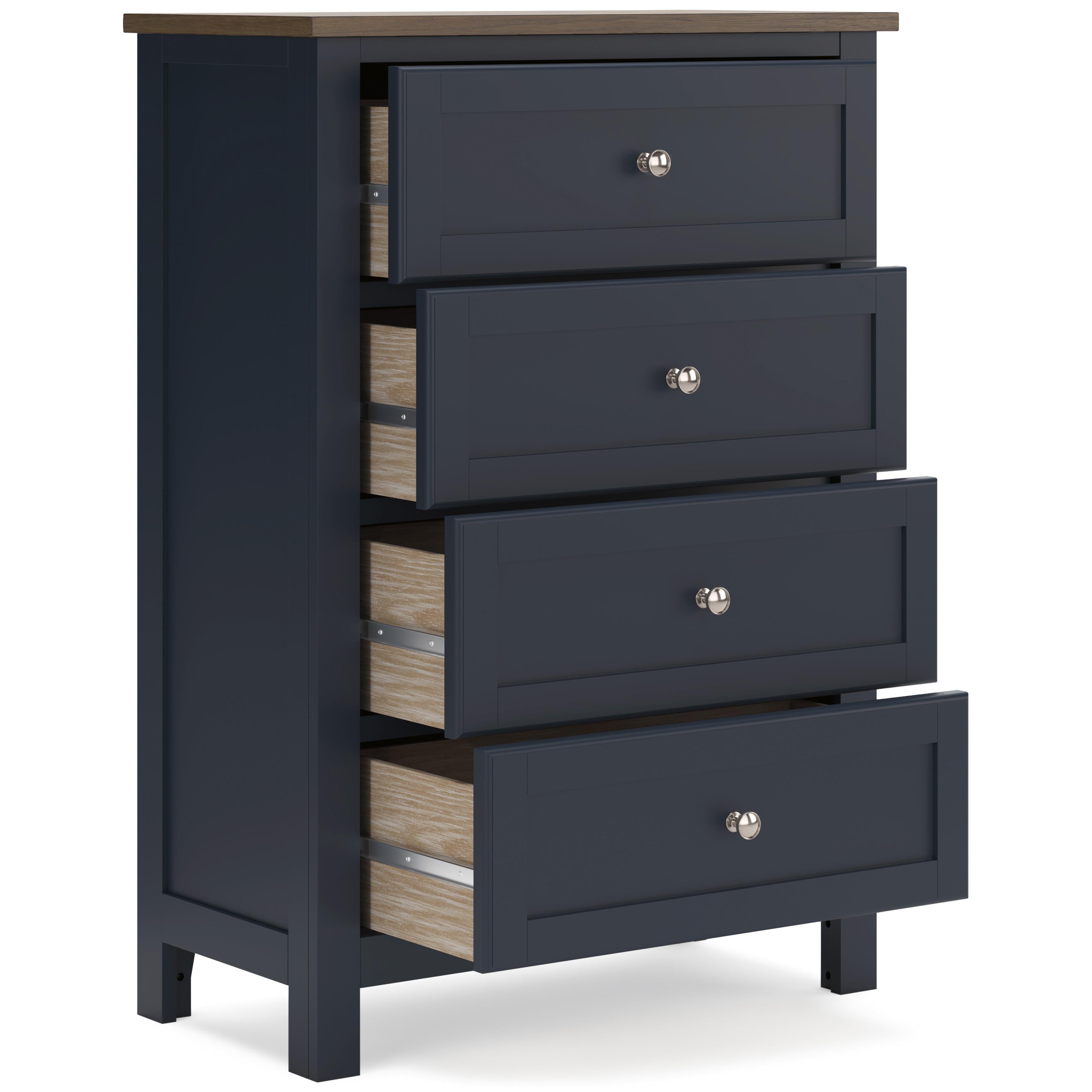 Signature Design by Ashley Landocken B414-45 Four Drawer Chest - Image 2