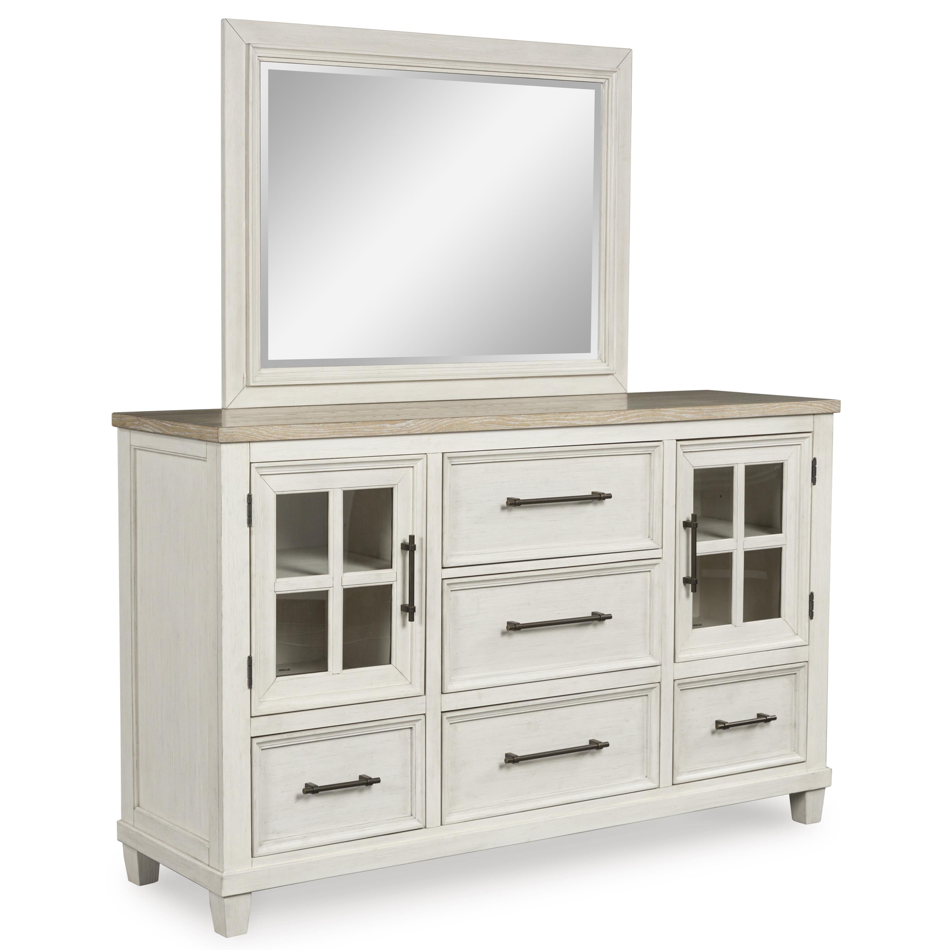 Benchcraft Shaybrock B683B1 Dresser and Mirror - Image 1