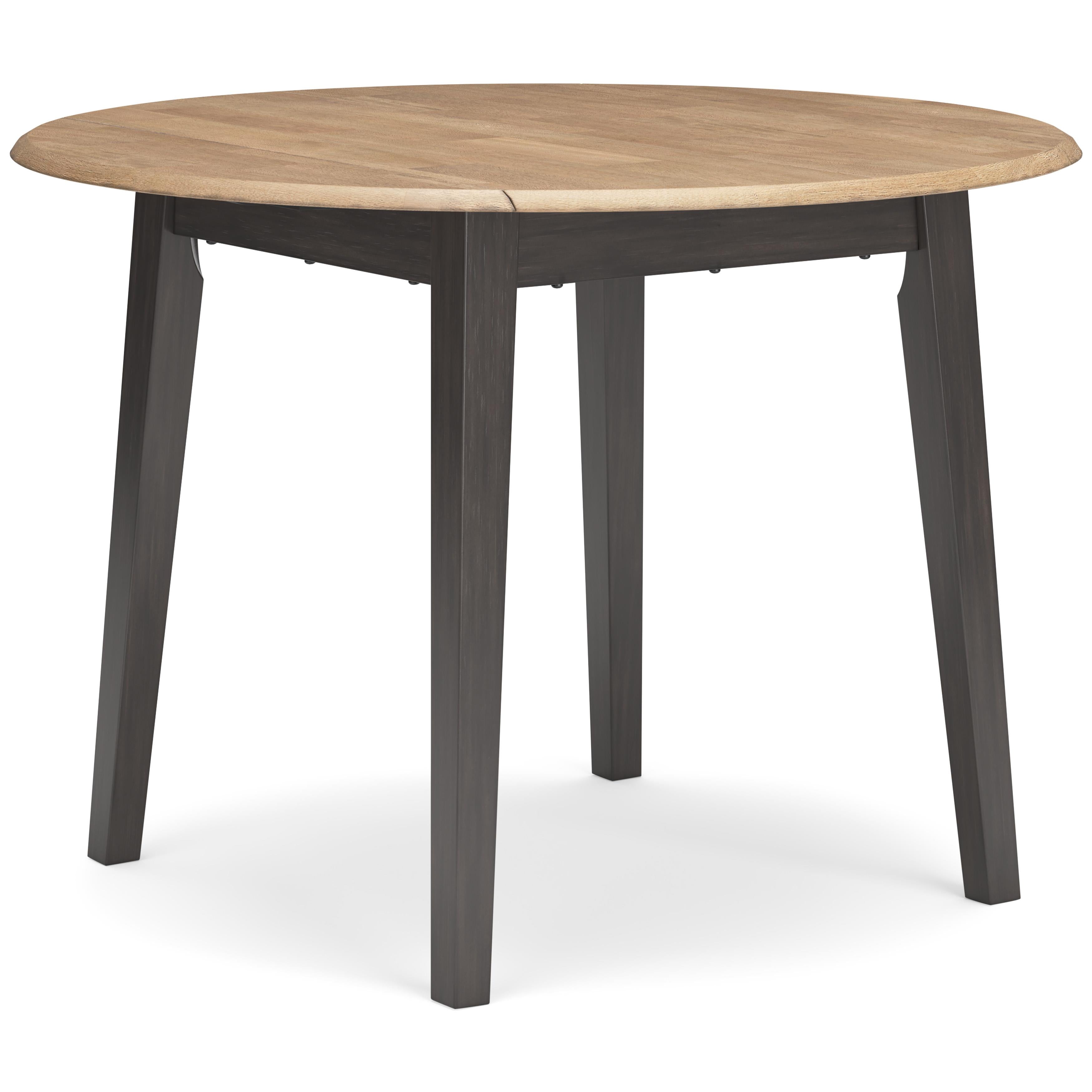 Signature Design by Ashley Gesthaven D396-15 Round Dining Room Drop Leaf Table - Image 1
