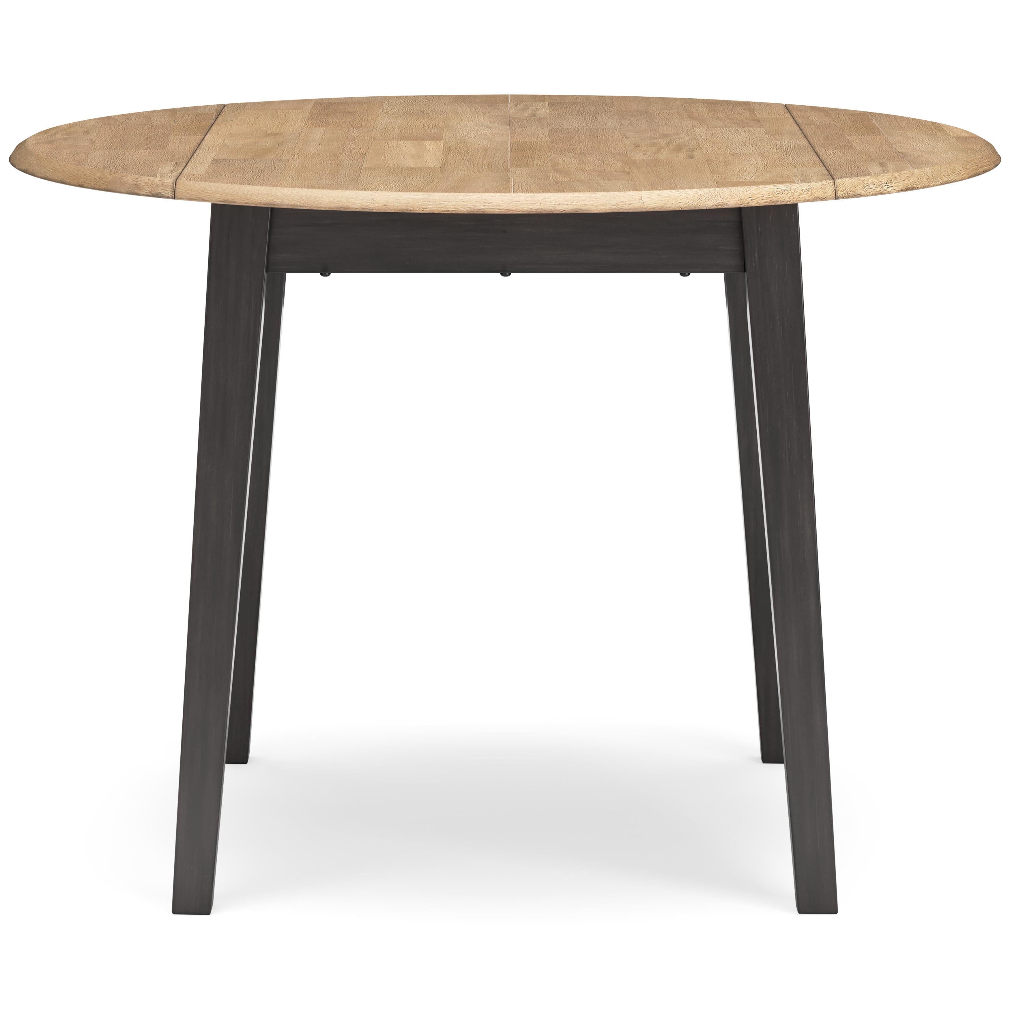 Signature Design by Ashley Gesthaven D396-15 Round Dining Room Drop Leaf Table - Image 3