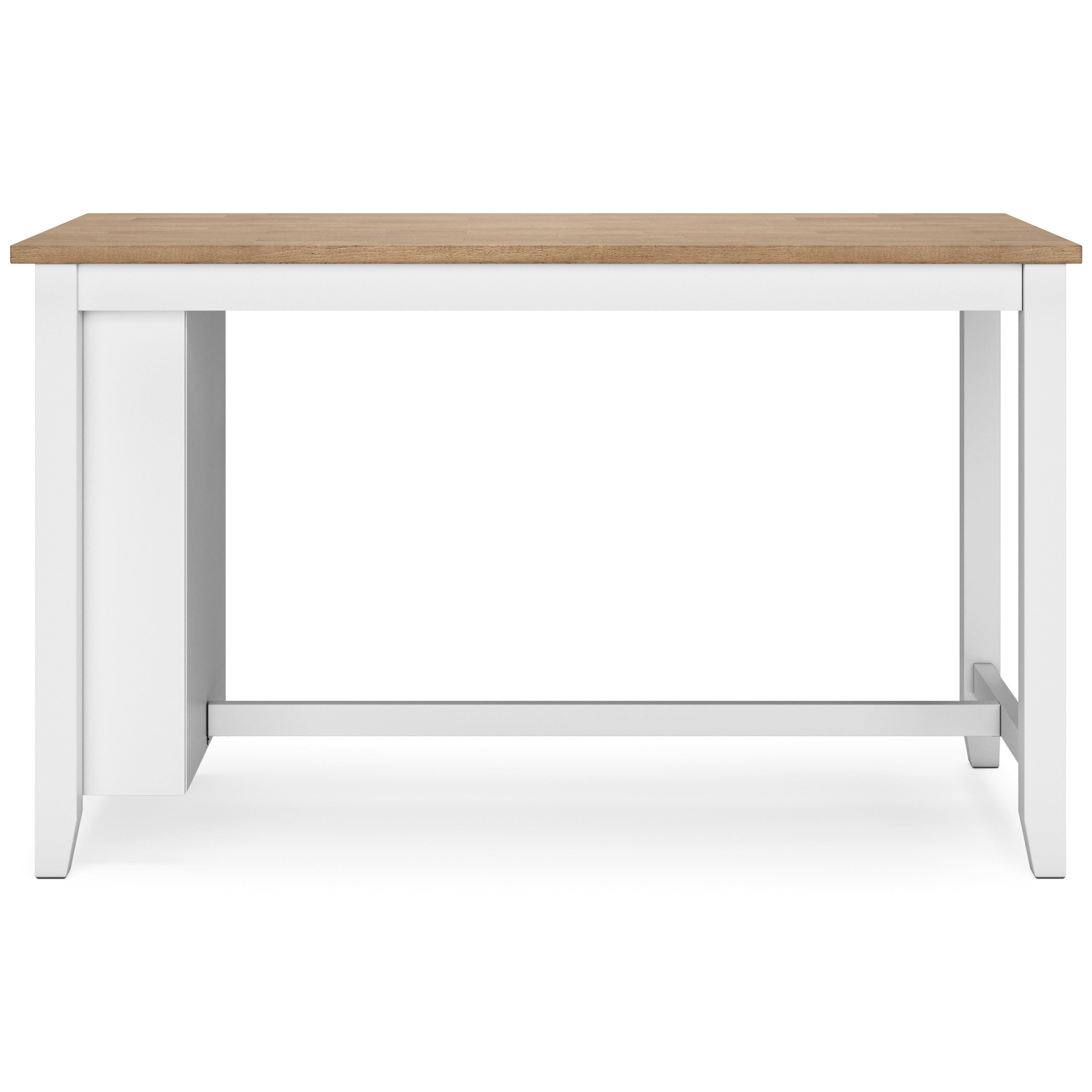Signature Design by Ashley Gesthaven D398-13 Rectangular Dining Room Counter Table - Image 2
