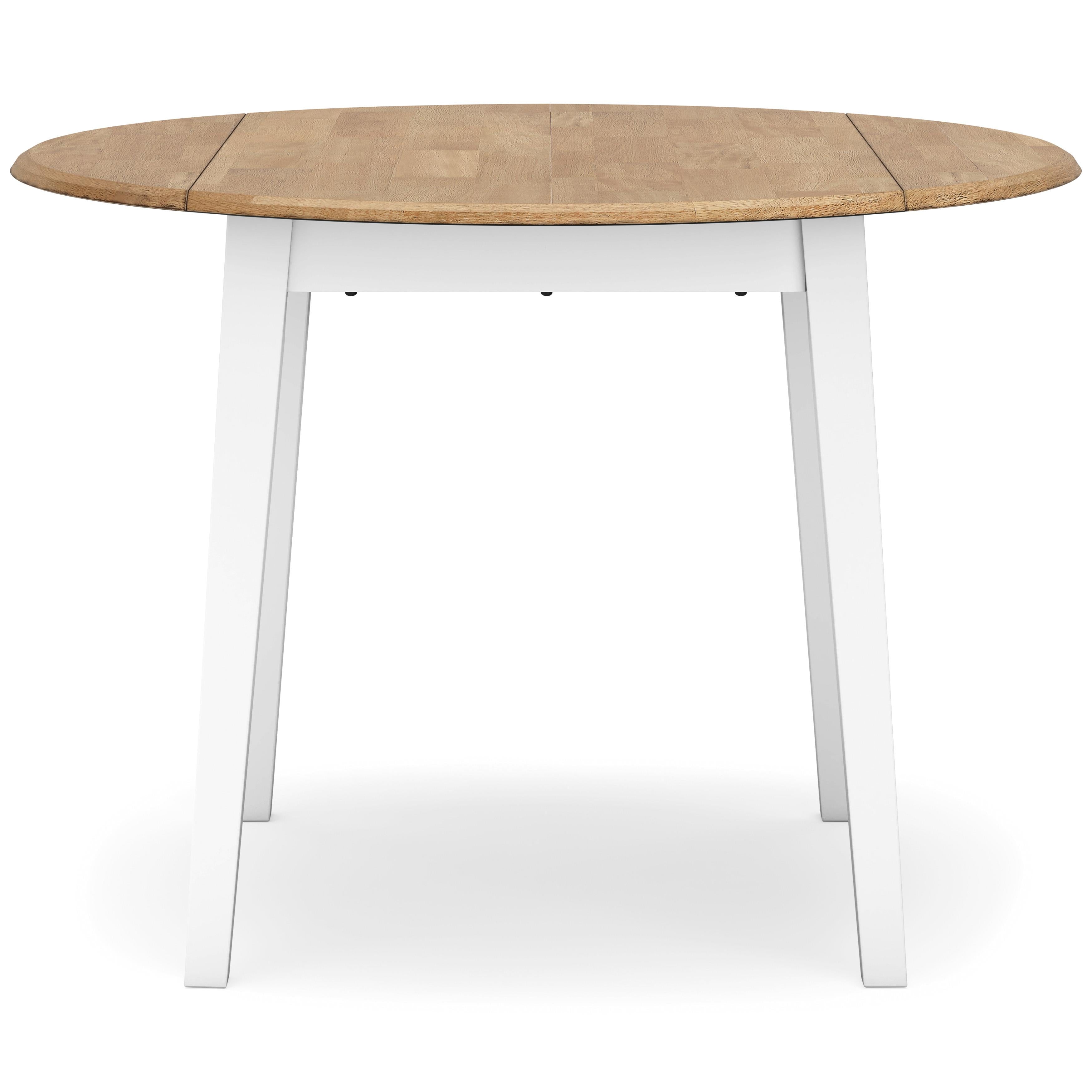 Signature Design by Ashley Gesthaven D398-15 Round Dining Room Drop Leaf Table - Image 3