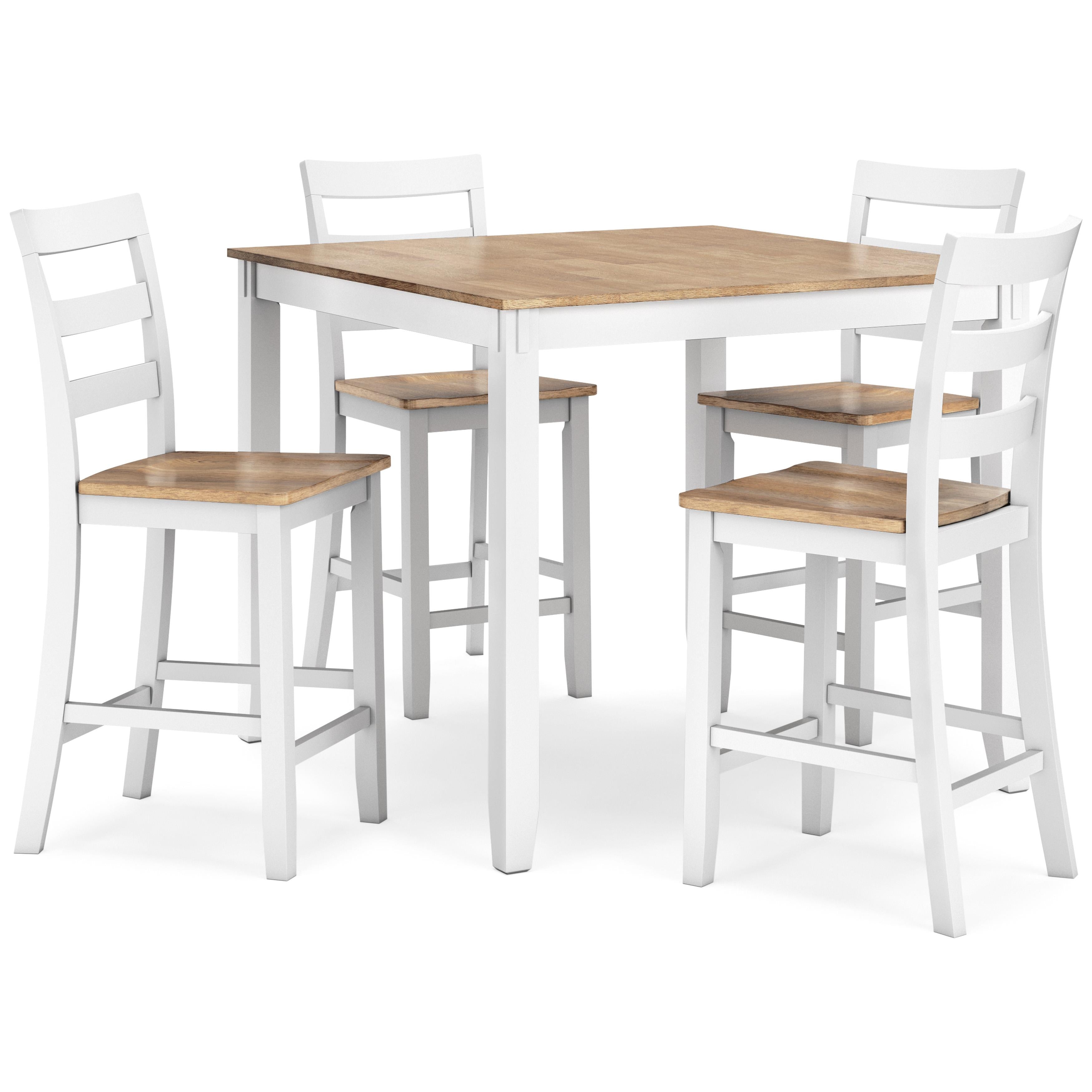 Signature Design by Ashley Gesthaven D398-223 Dining Room Counter Table Set - Image 1