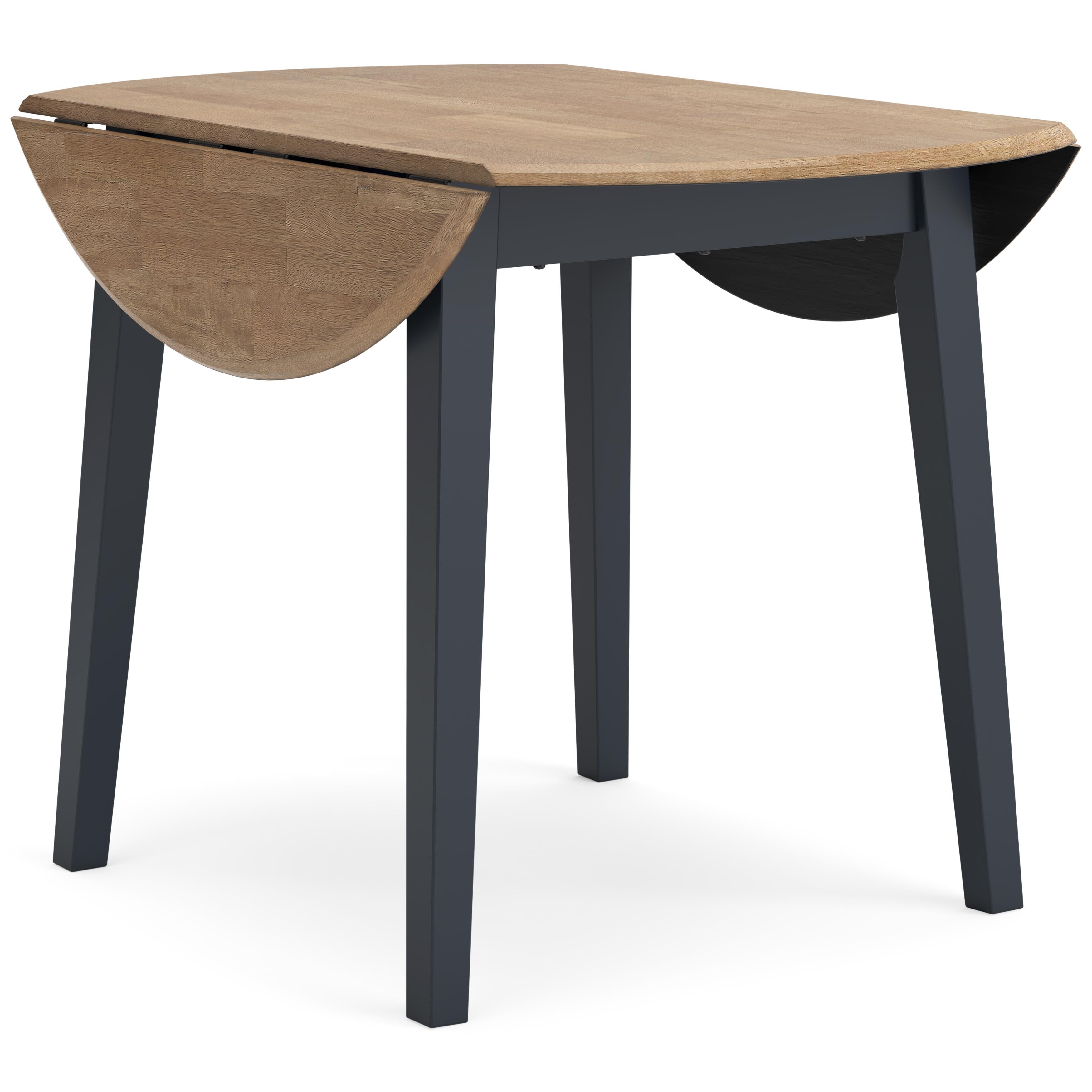 Signature Design by Ashley Gesthaven D399-15 Round Dining Room Drop Leaf Table - Image 2