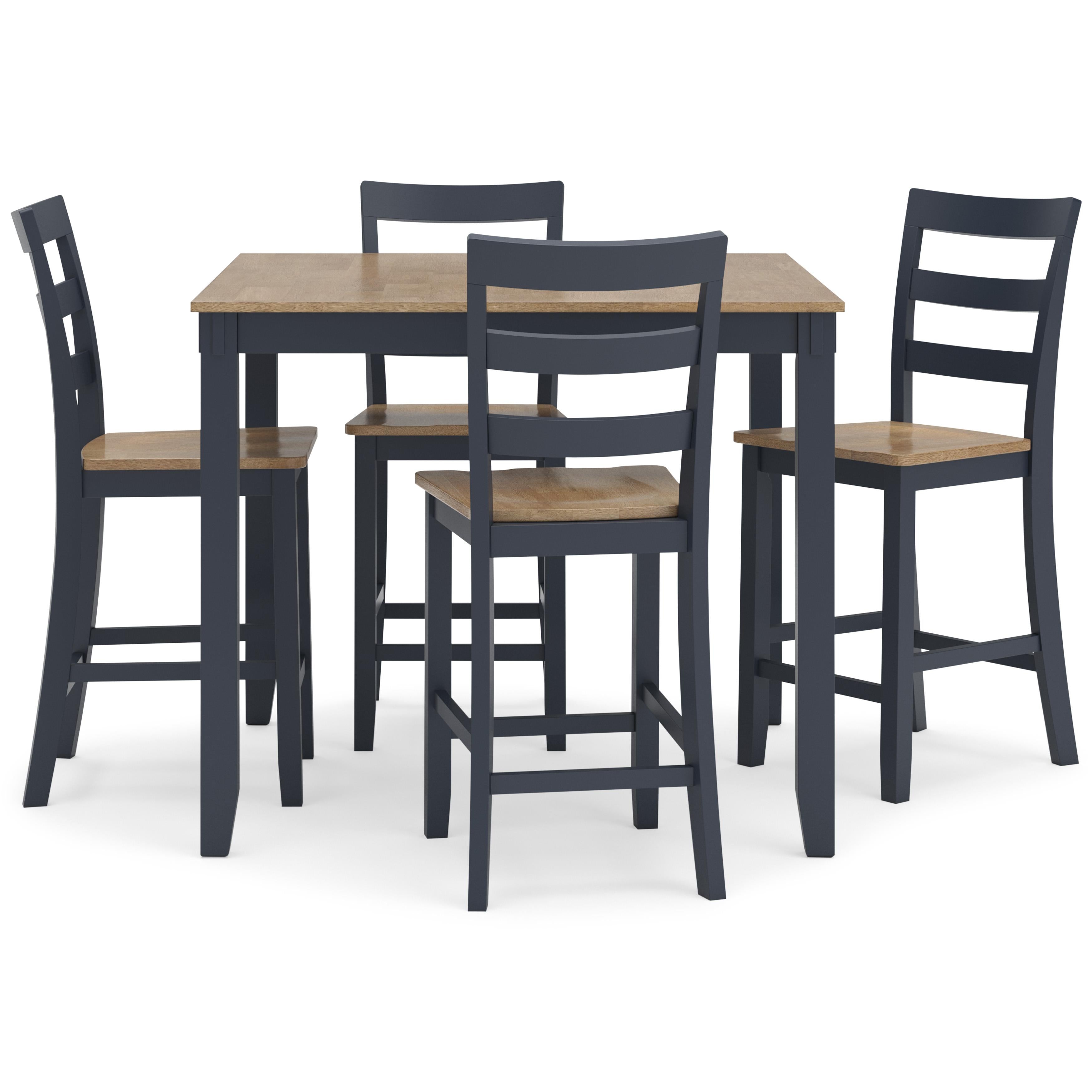 Signature Design by Ashley Gesthaven D399-223 Dining Room Counter Table Set - Image 2