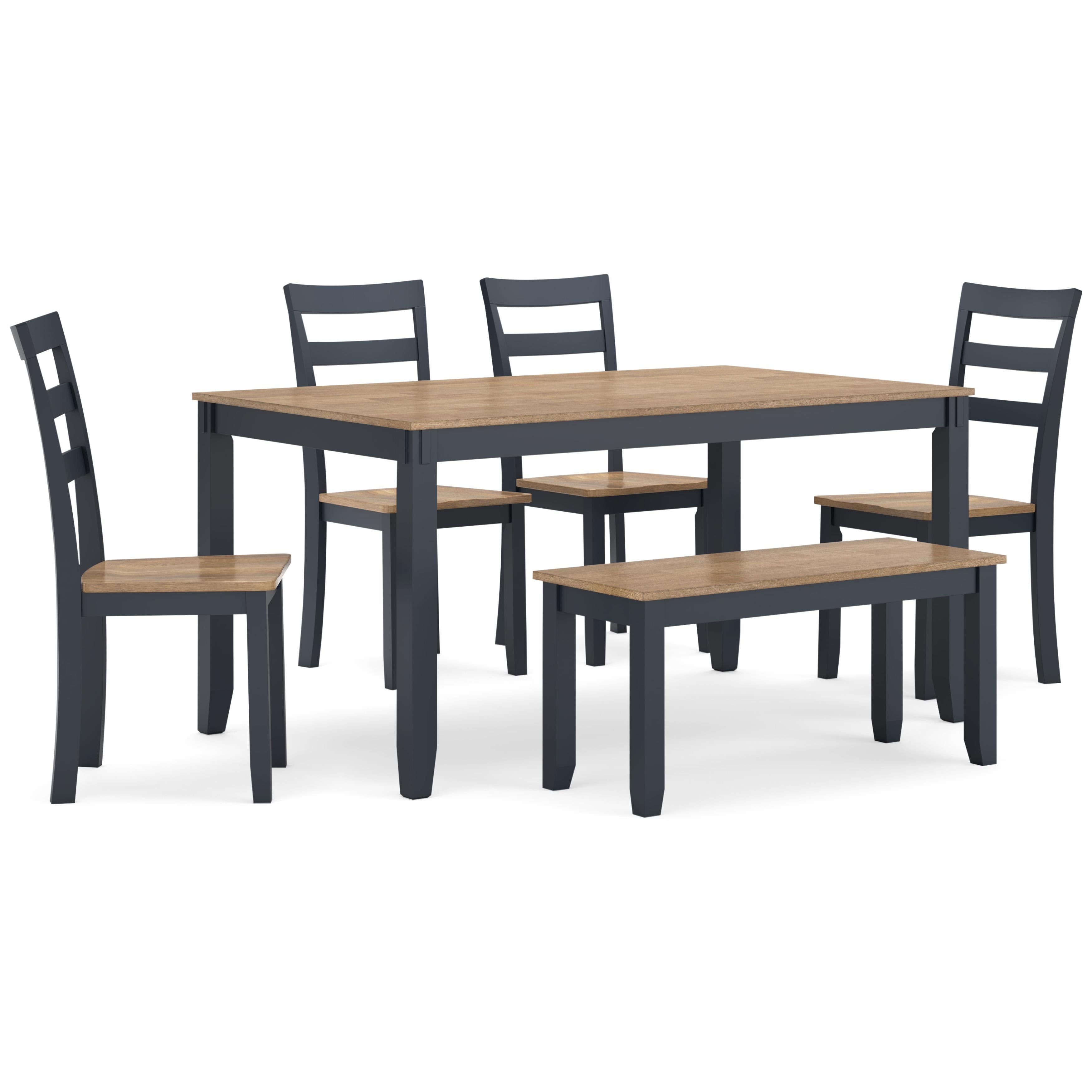 Signature Design by Ashley Gesthaven D399-325 Dining Room Table Set - Image 1