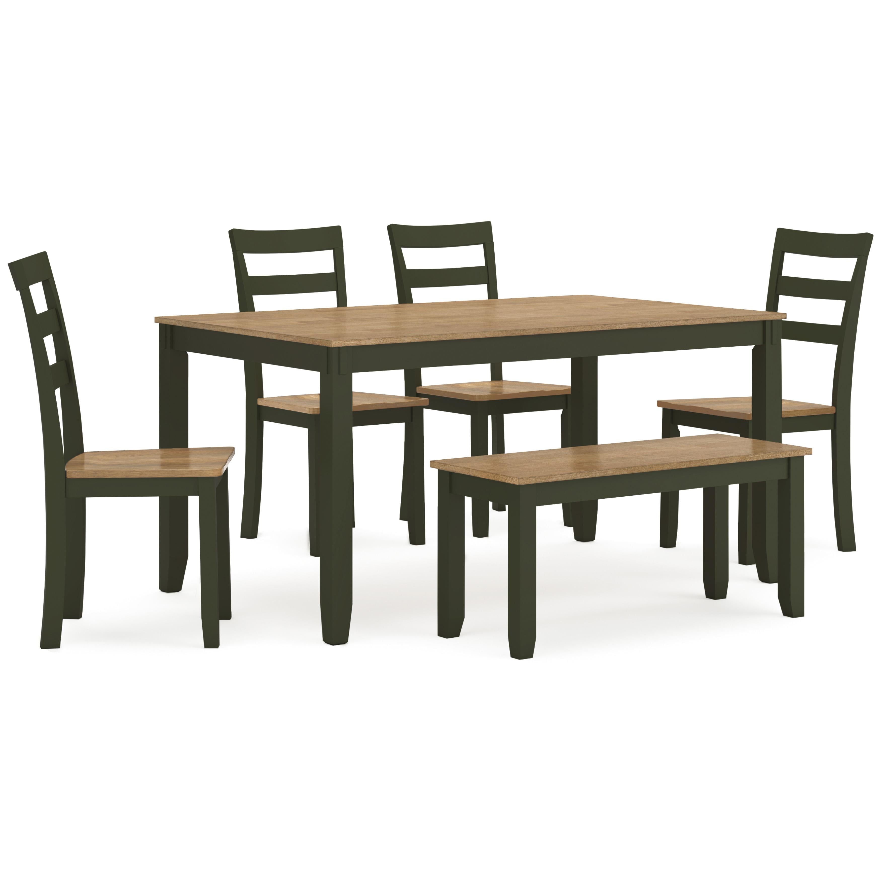 Signature Design by Ashley Gesthaven D401-325 Dining Room Table Set - Image 1