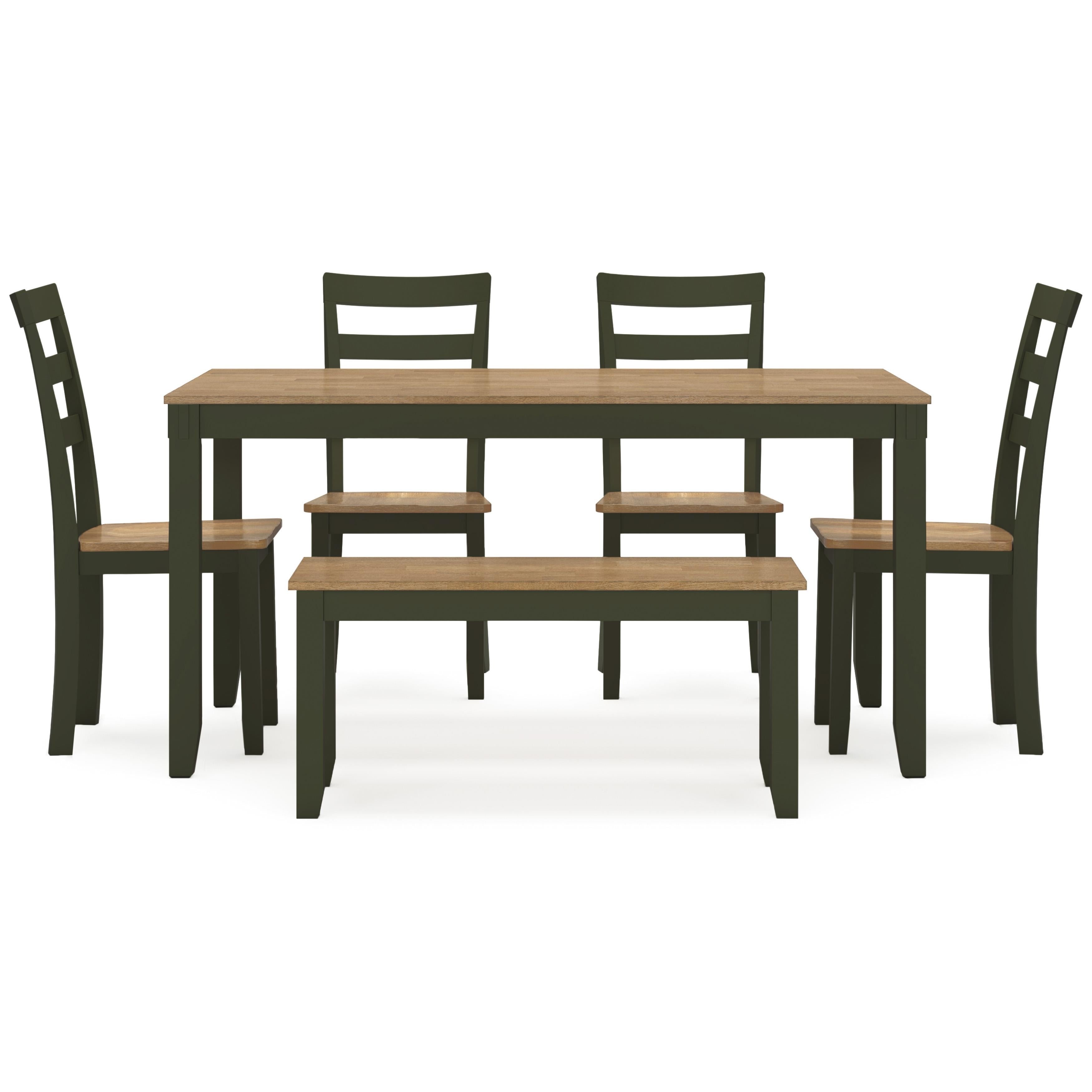 Signature Design by Ashley Gesthaven D401-325 Dining Room Table Set - Image 2