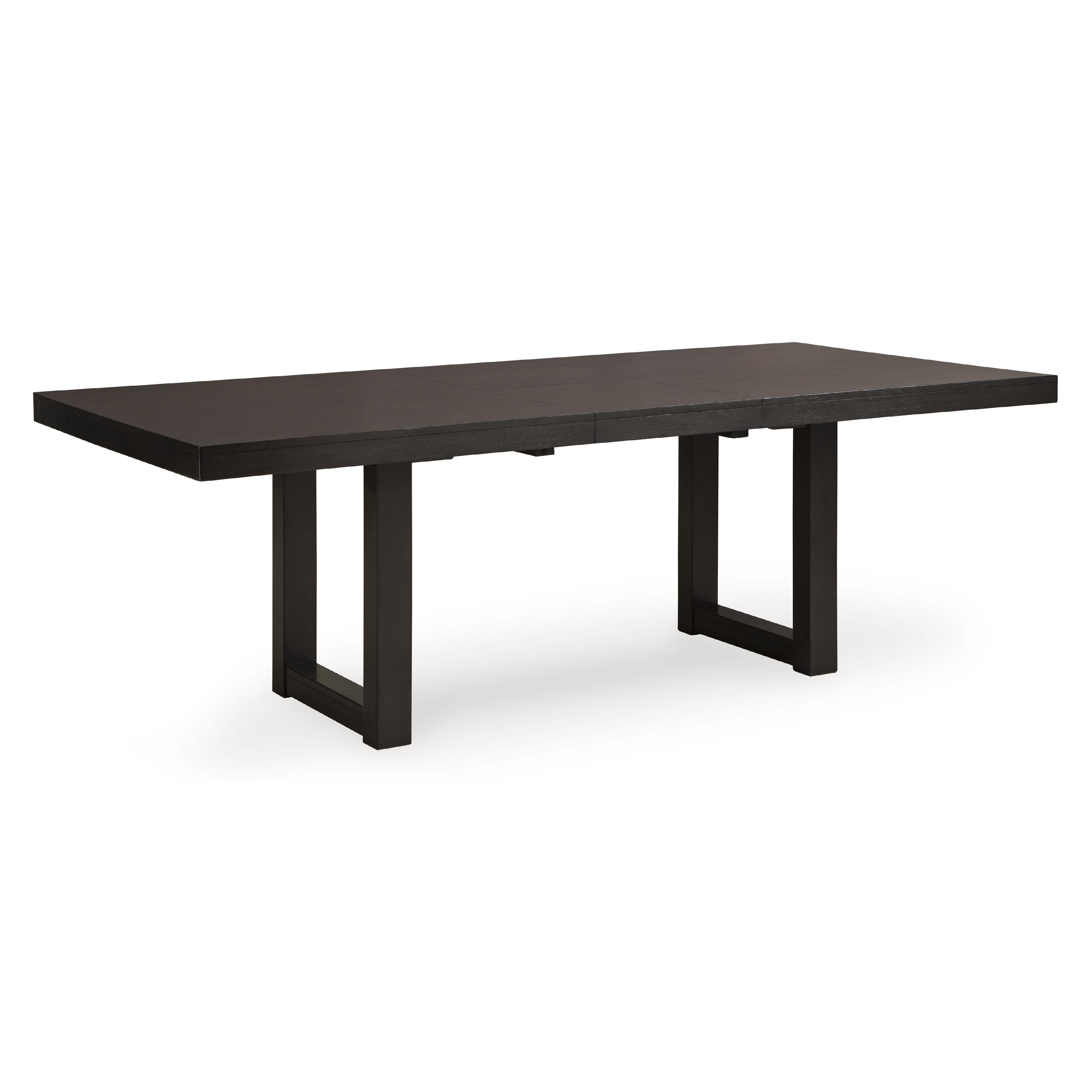 Signature Design by Ashley Neymorton D618-35 Rectangular Dining Room Butterfly Extension Table - Image 1