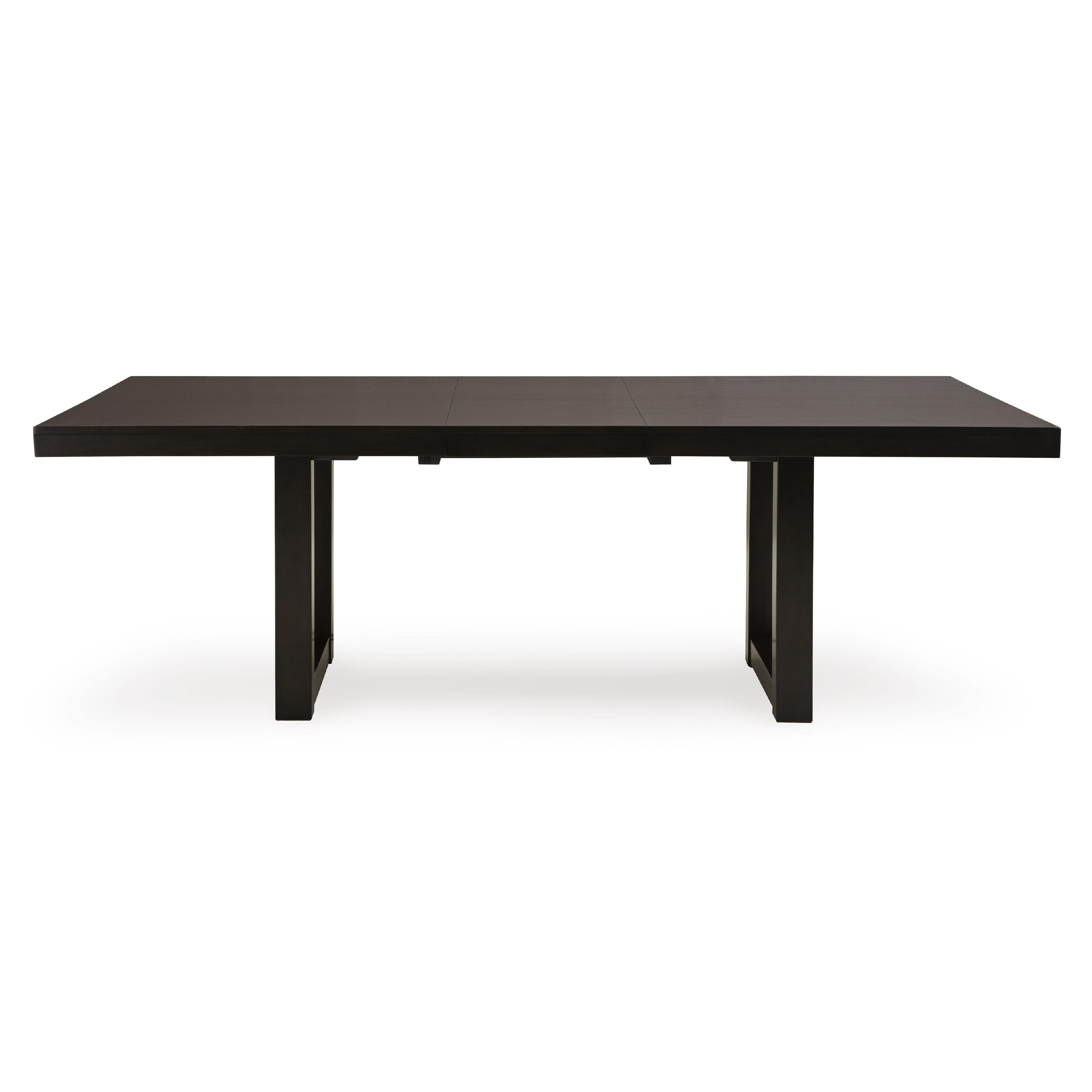 Signature Design by Ashley Neymorton D618-35 Rectangular Dining Room Butterfly Extension Table - Image 3