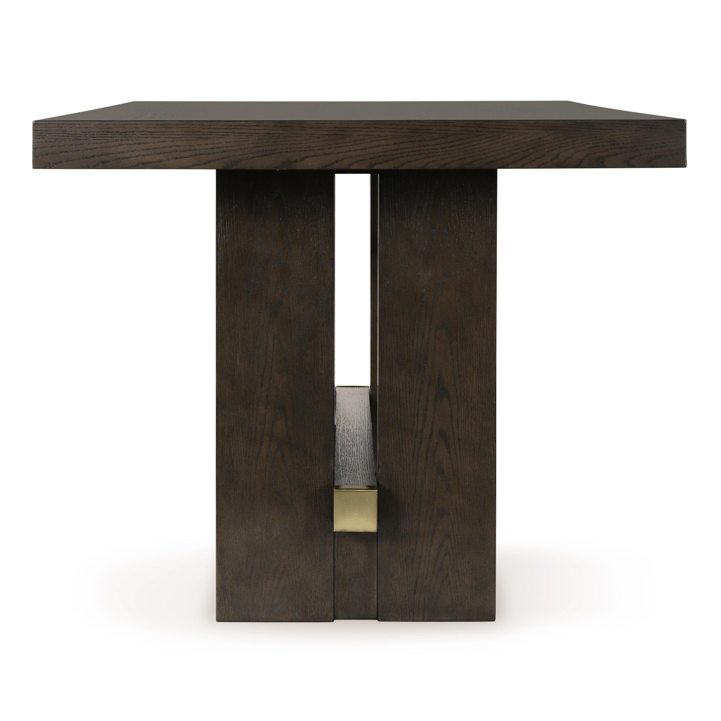 Signature Design by Ashley Burkhaus D984-32 Rectangular Dining Room Counter Table - Image 3