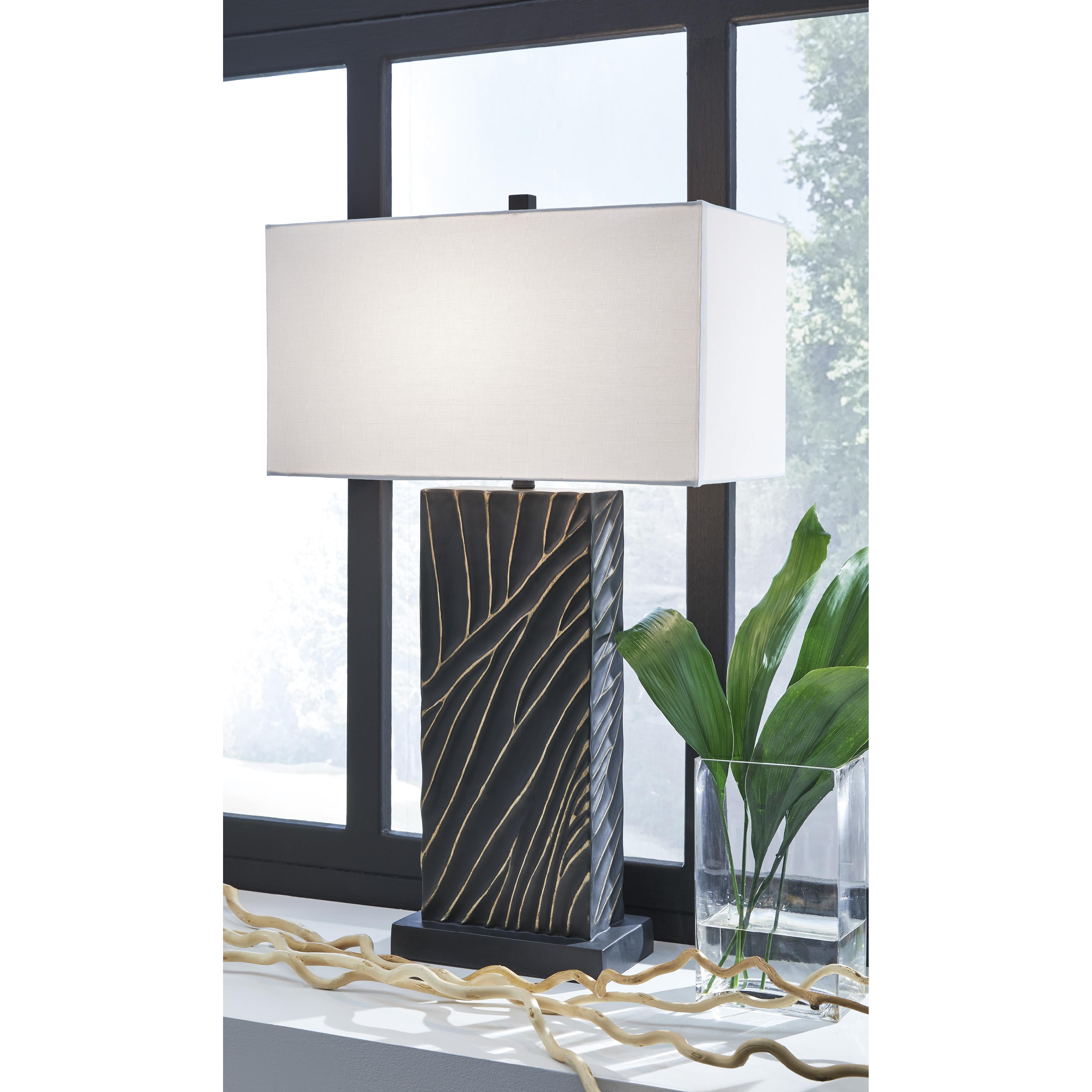 Signature Design by Ashley Bartlen L235774 Poly Table Lamp - Image 2