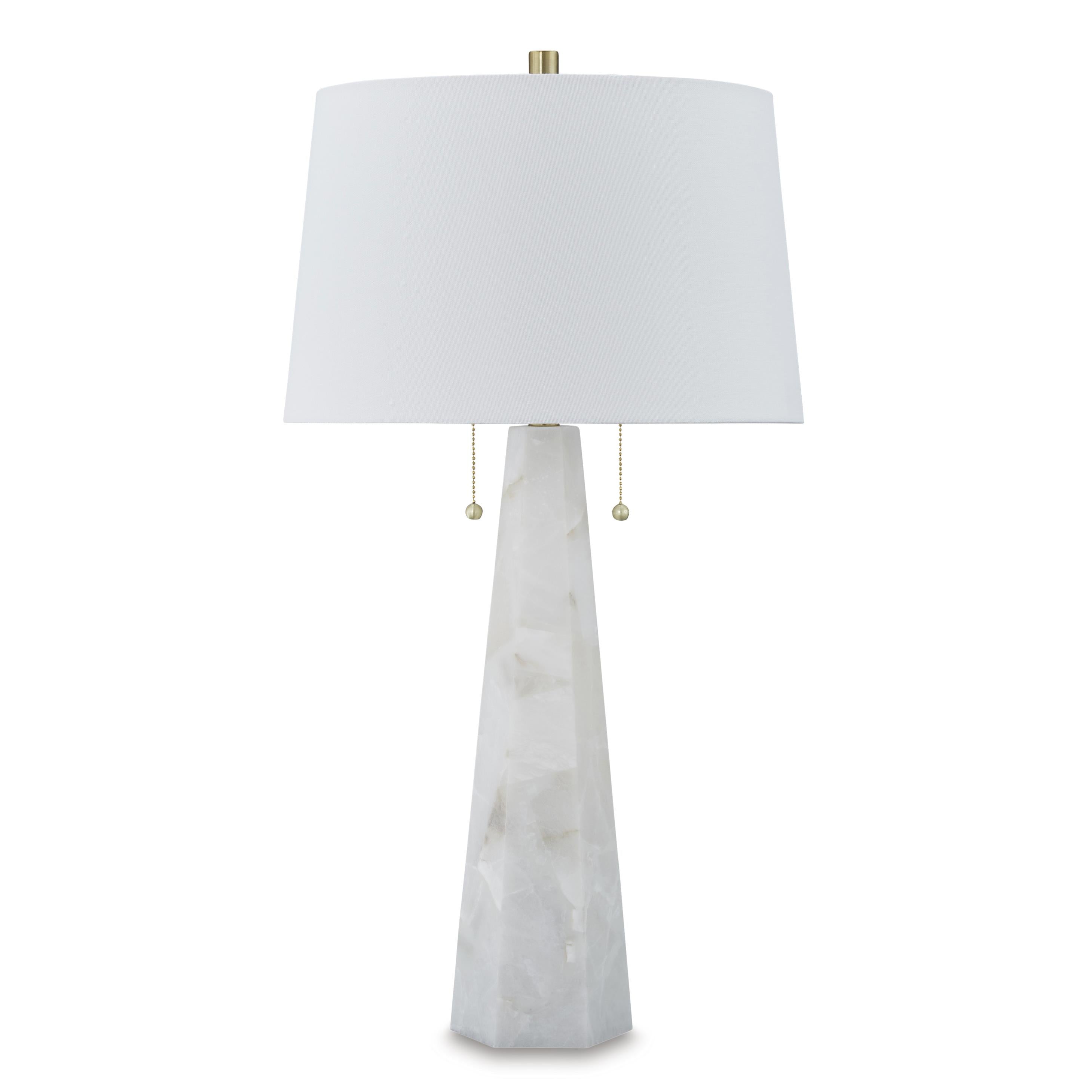 Signature Design by Ashley Laurellen L429064 Alabaster Table Lamp - Image 1