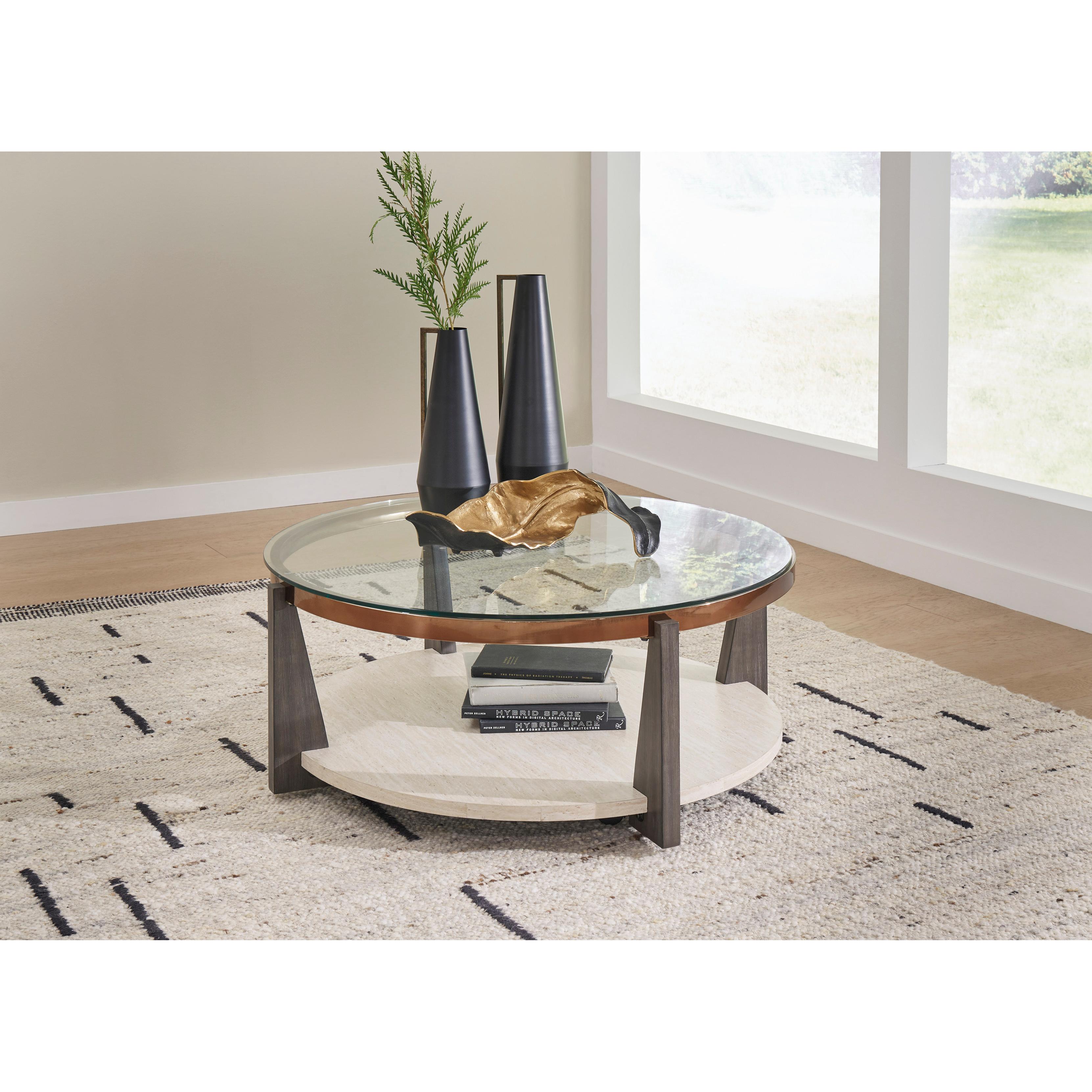 Signature Design by Ashley Frazwa T432T1 Coffee Table and 2 End Tables - Image 2