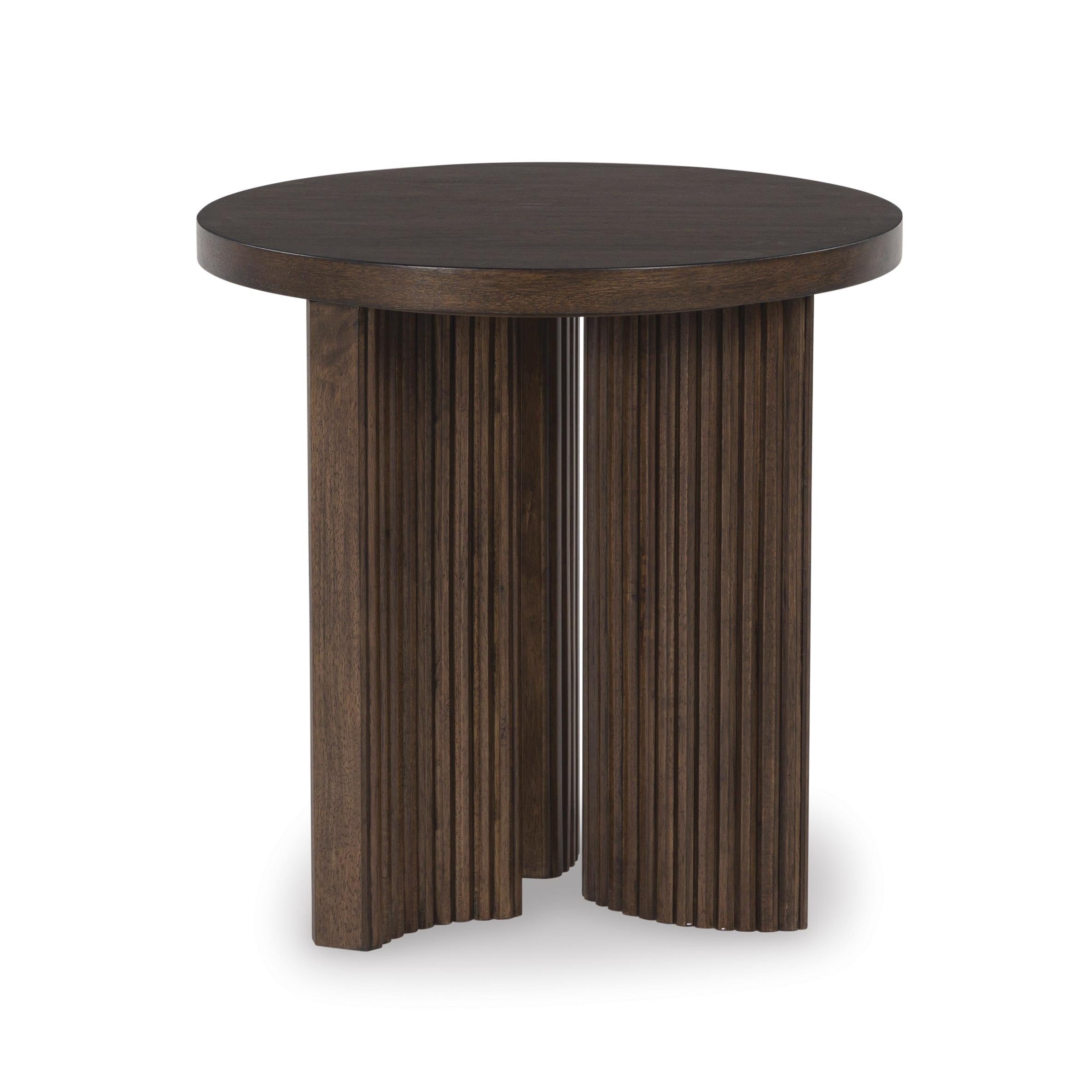 Signature Design by Ashley Korestone T689-6 Round End Table - Image 2