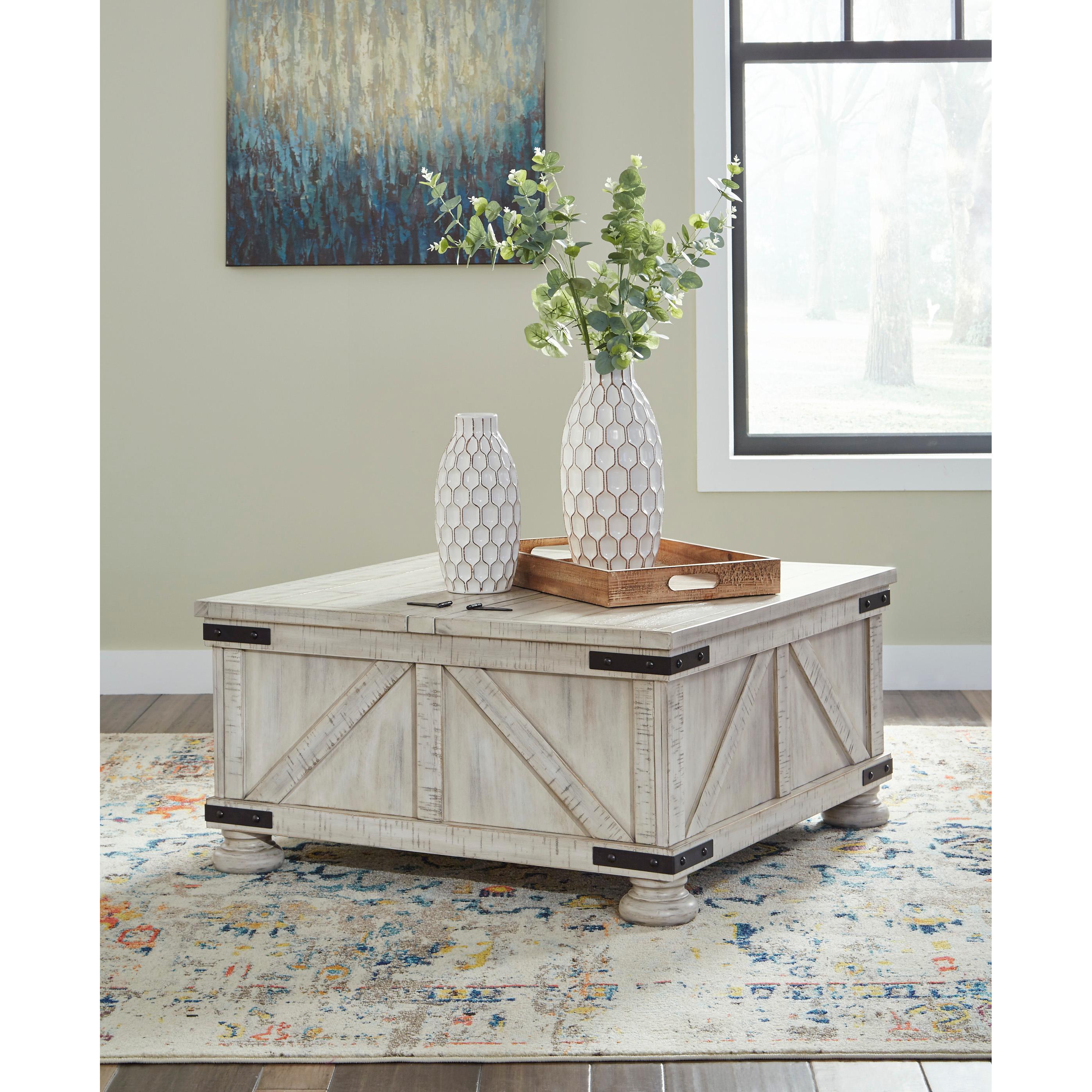 Signature Design by Ashley Carynhurst T929T1 Coffee Table and 2 End Tables - Image 2