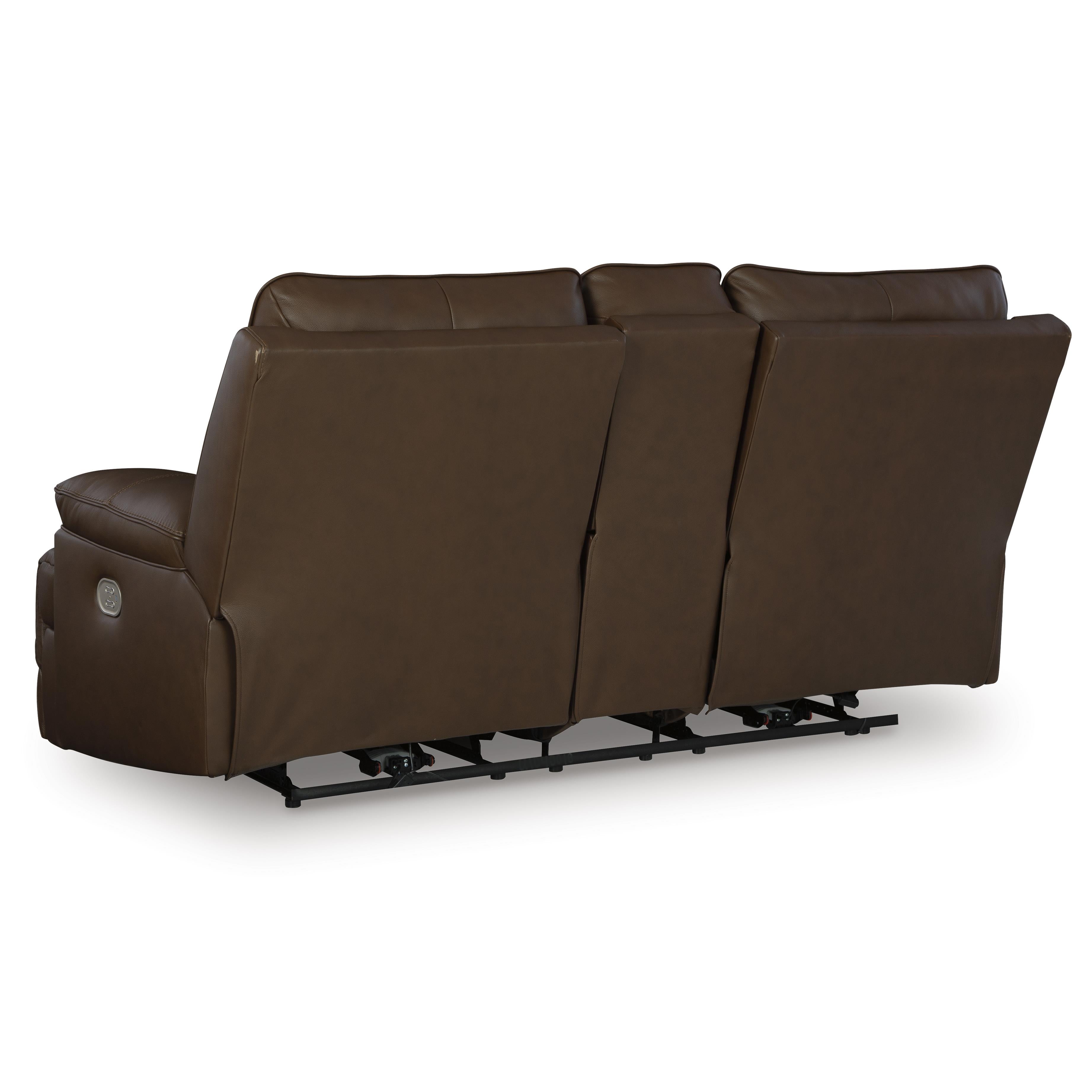 Signature Design by Ashley VonRyan U1040018 Power Reclining Loveseat with Console and Adjustable Headrest - Image 3