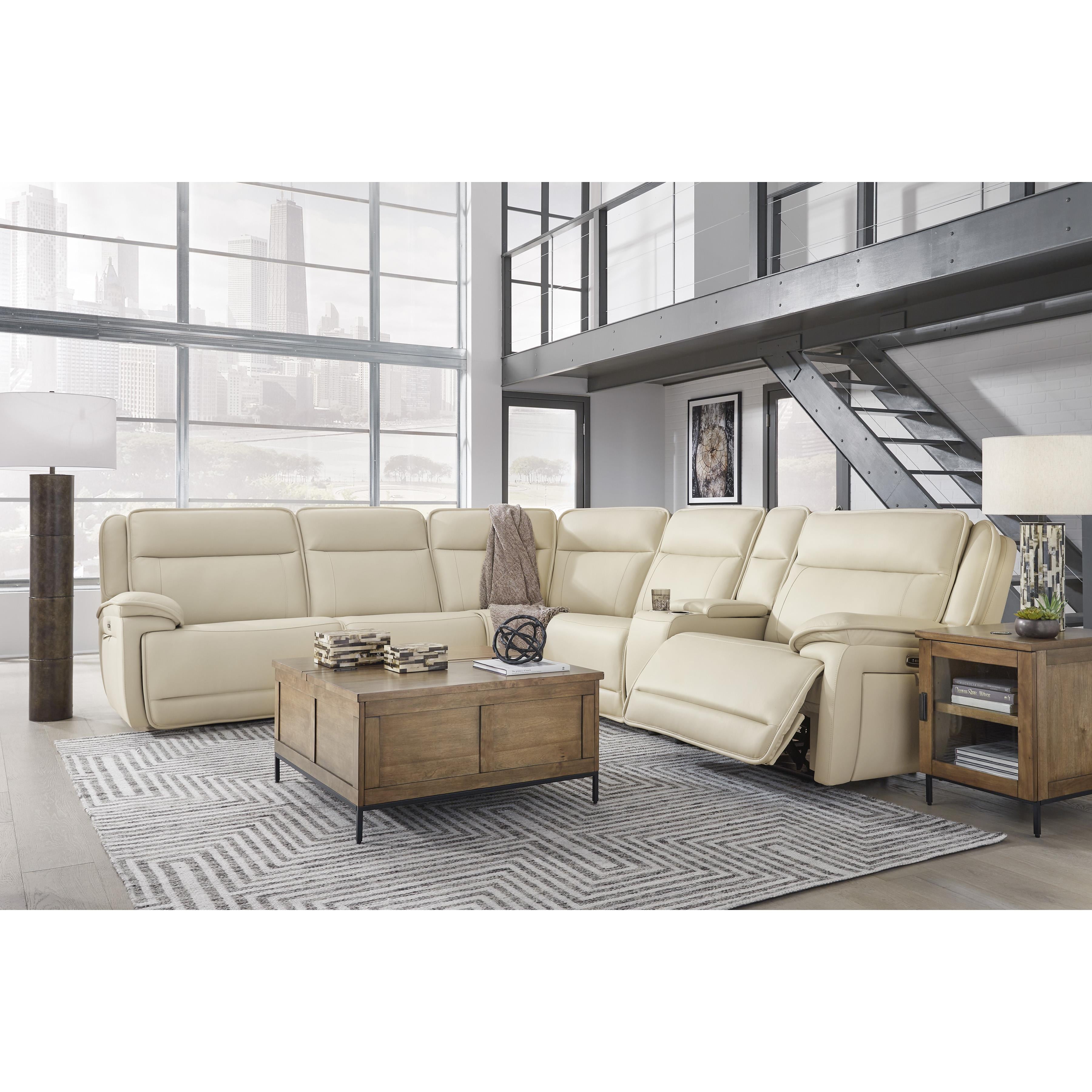 Signature Design by Ashley Double Deal U13001S1 6 pc Power Reclining Sectional - Image 3