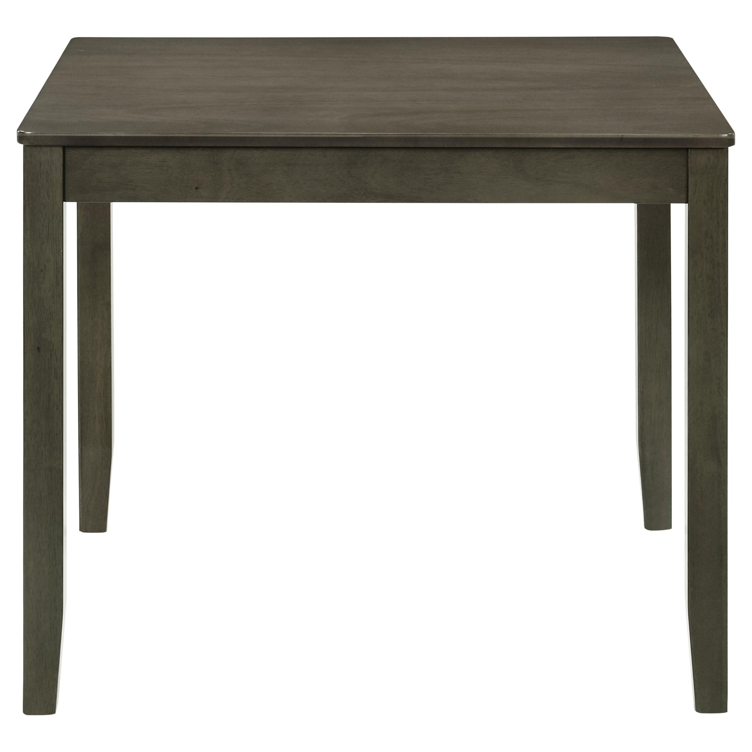 Coaster Furniture Parkwood 150410 5-piece Square Dining Table Set - Charcoal - Image 2