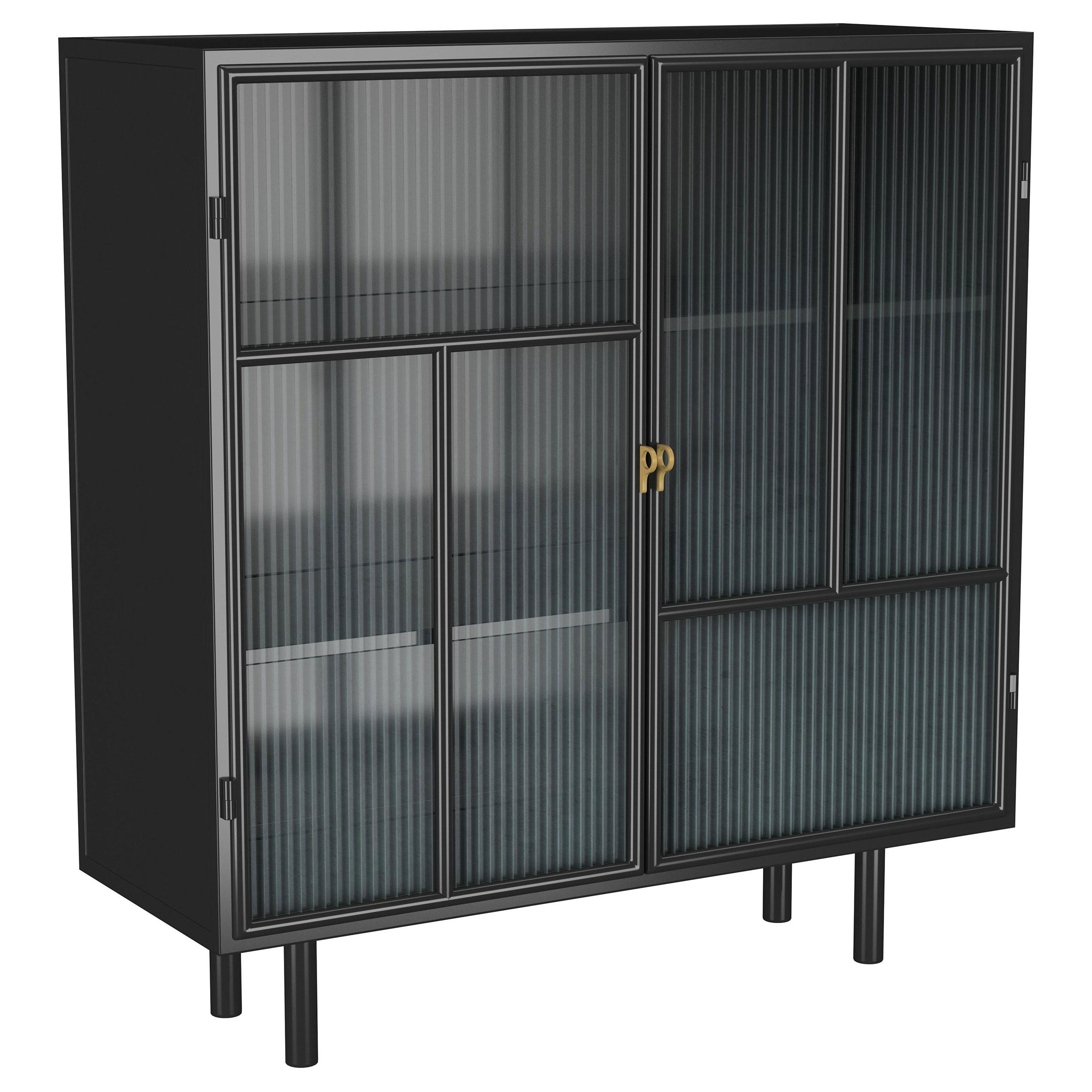 Coaster Furniture Dalia 950385 2-door Accent Storage Cabinet with Shelving – Black