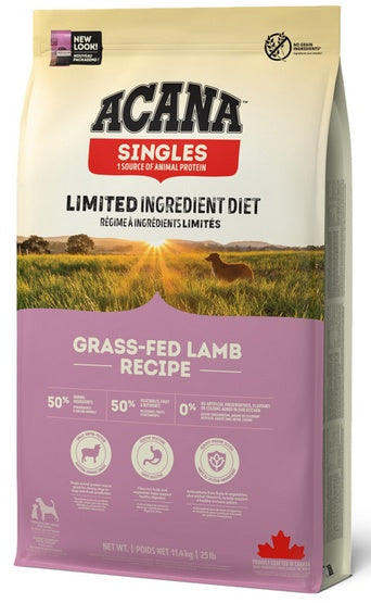Acana Singles Grass-Fed Lamb 11,4kg - Image 2