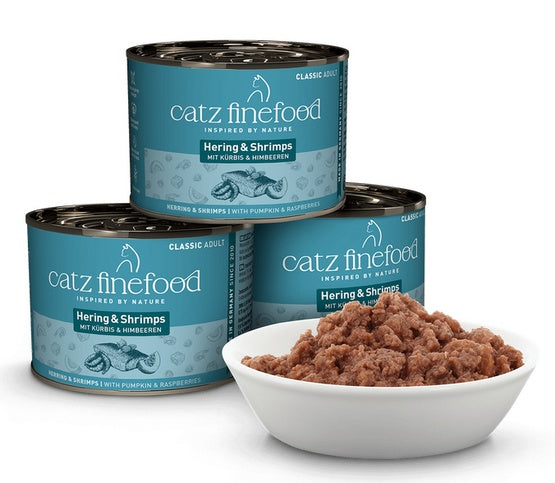 Catz Finefood Classic Śledź i Krewetki (N.13) puszka 200g - Image 2