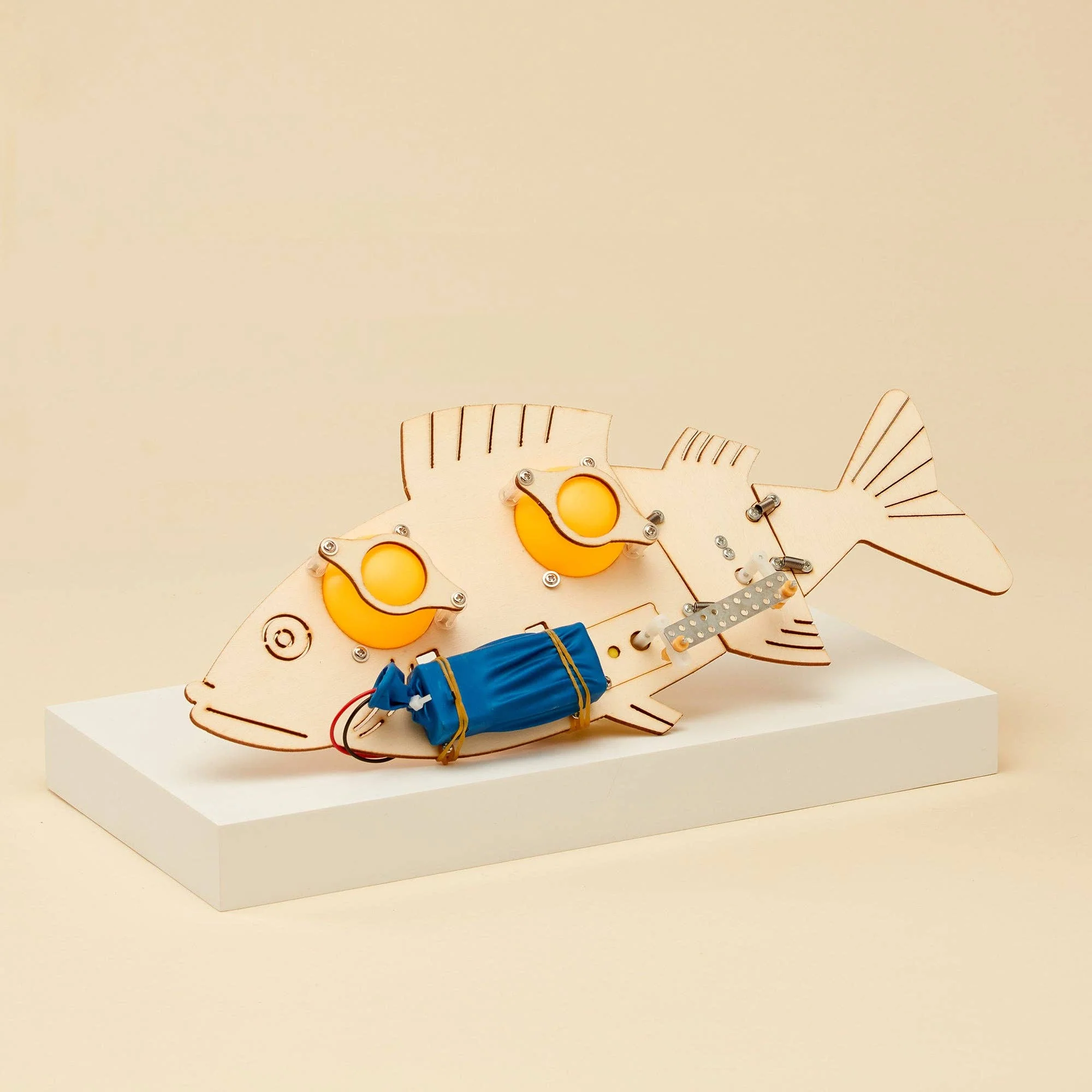 Fish Robot DIY Kit, Educational STEM Toy for Kids, Craft Kit - Image 2