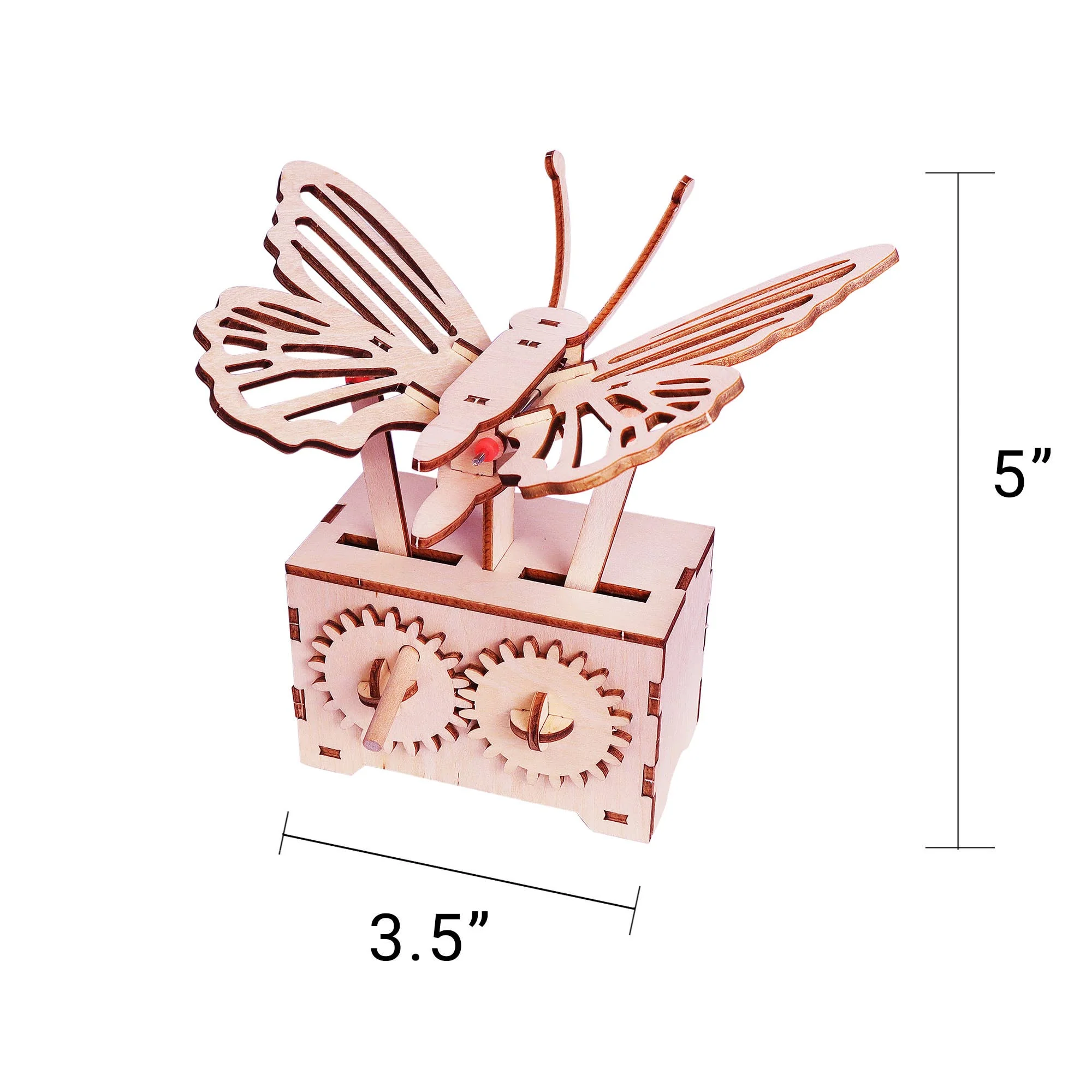 Fluttering Butterfly DIY Kit, Educational STEM Toy for Kids - Image 3