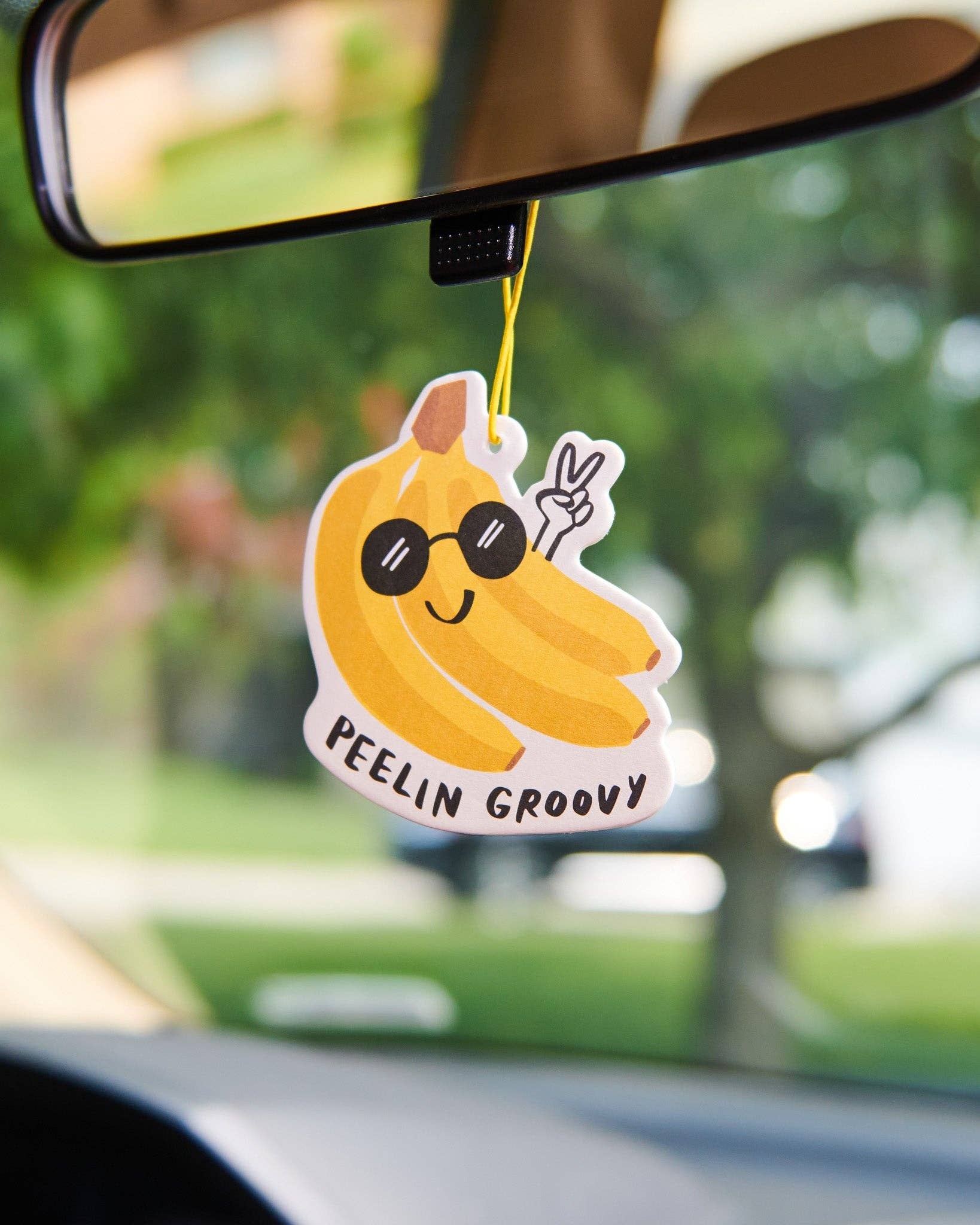Peelin' Groovy Banana Air Freshener - Stocking Stuffer - Image 3