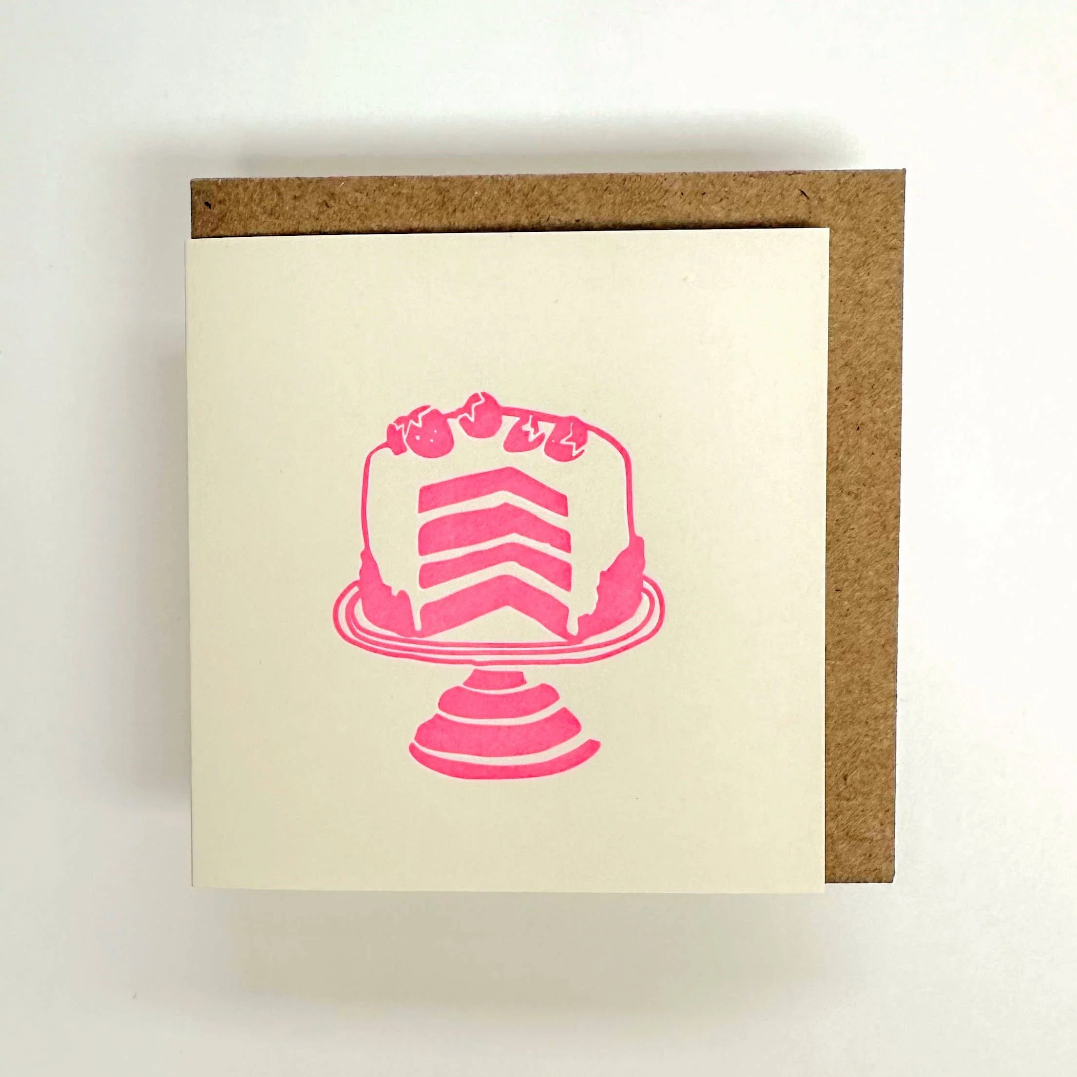 Neon Cake Mini Card - Image 1
